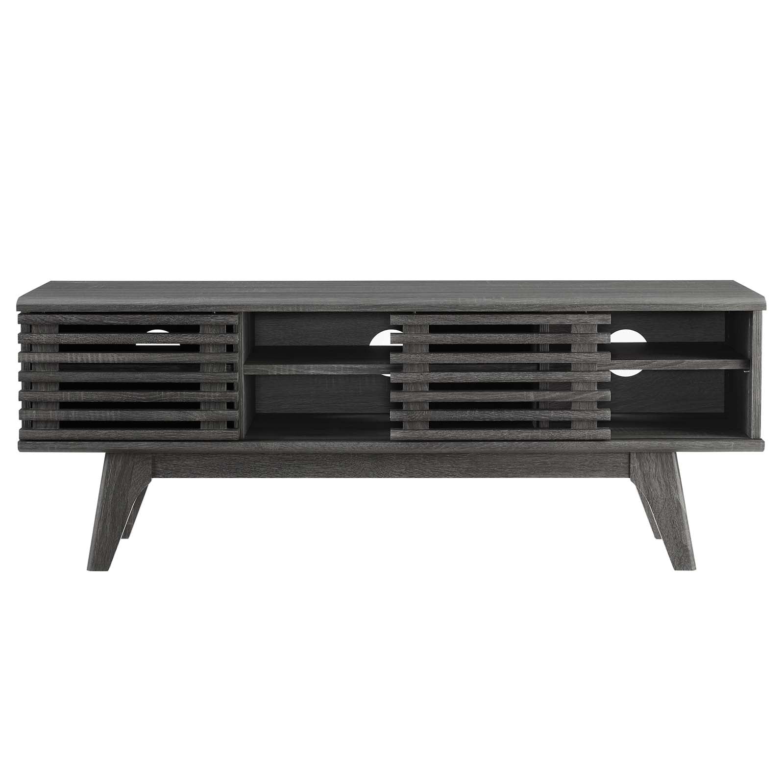 Modway TV & Media Units - Render-46"-Media-Console-TV-Stand-Charcoal