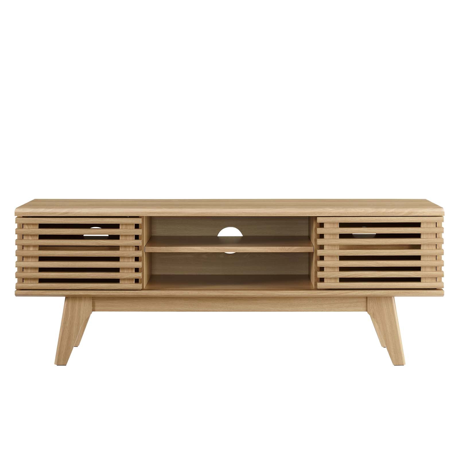 Modway TV & Media Units - Render 46" Media Console TV Stand Oak