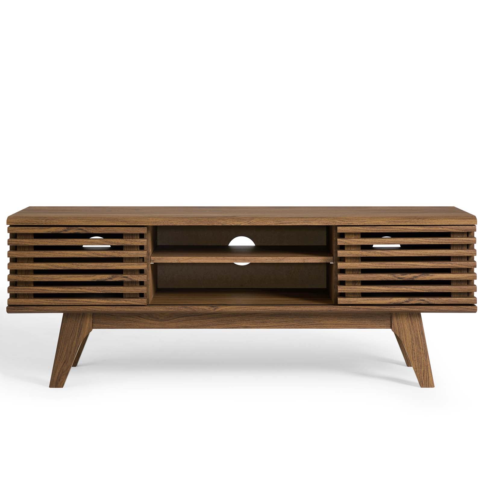 Modway TV & Media Units - Render 46" Media Console TV Stand Walnut