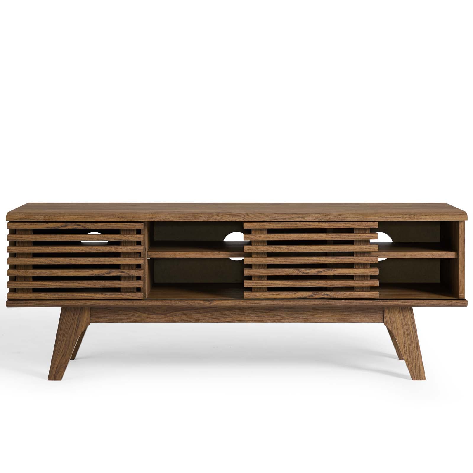 Modway TV & Media Units - Render 46" Media Console TV Stand Walnut