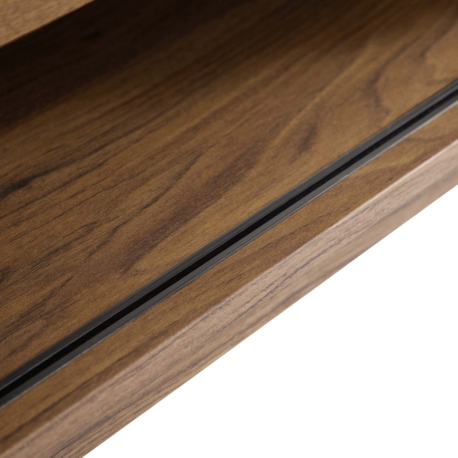 Modway TV & Media Units - Render 46" Media Console TV Stand Walnut