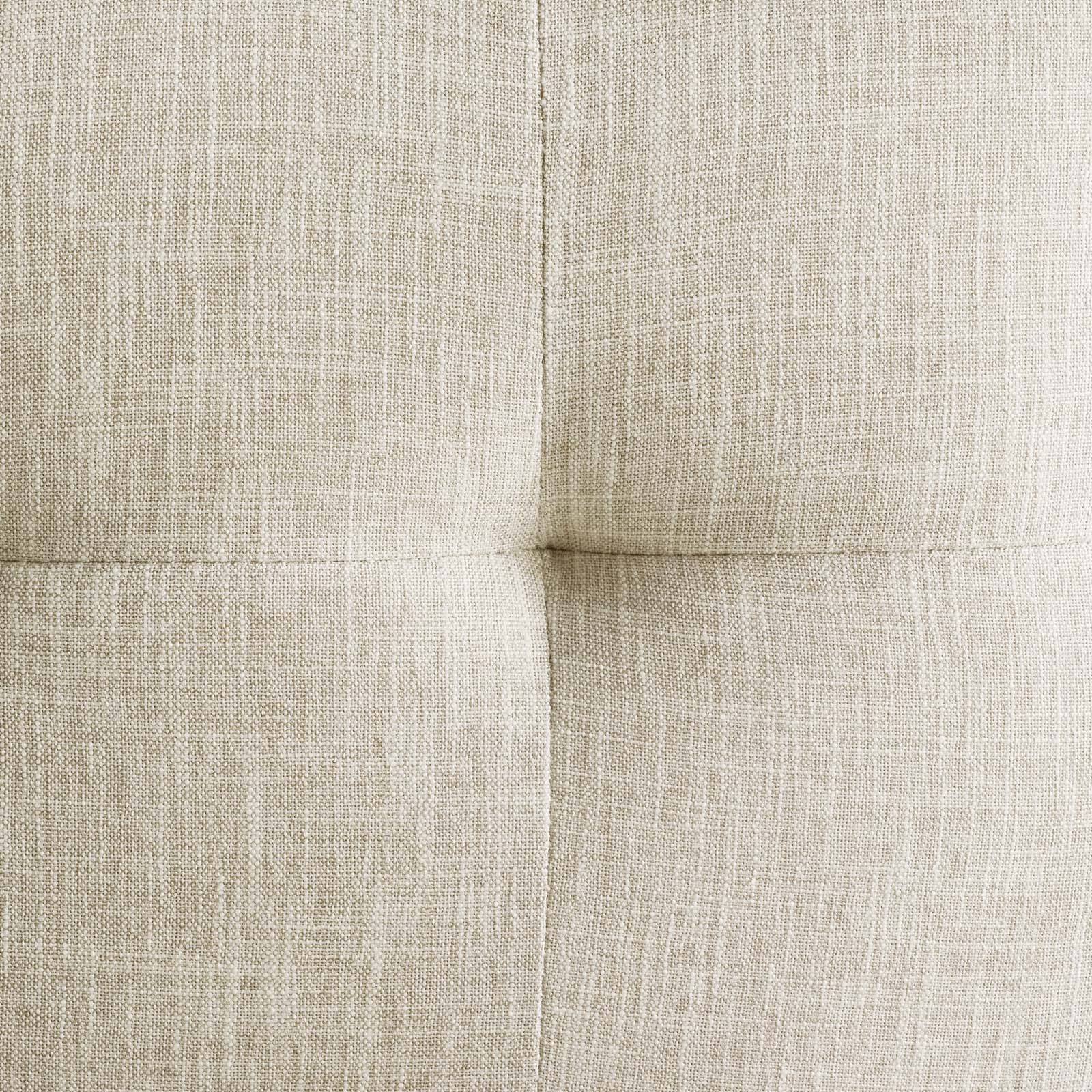 Modway Barstools - Privy Fabric Bar Stool Gold Beige