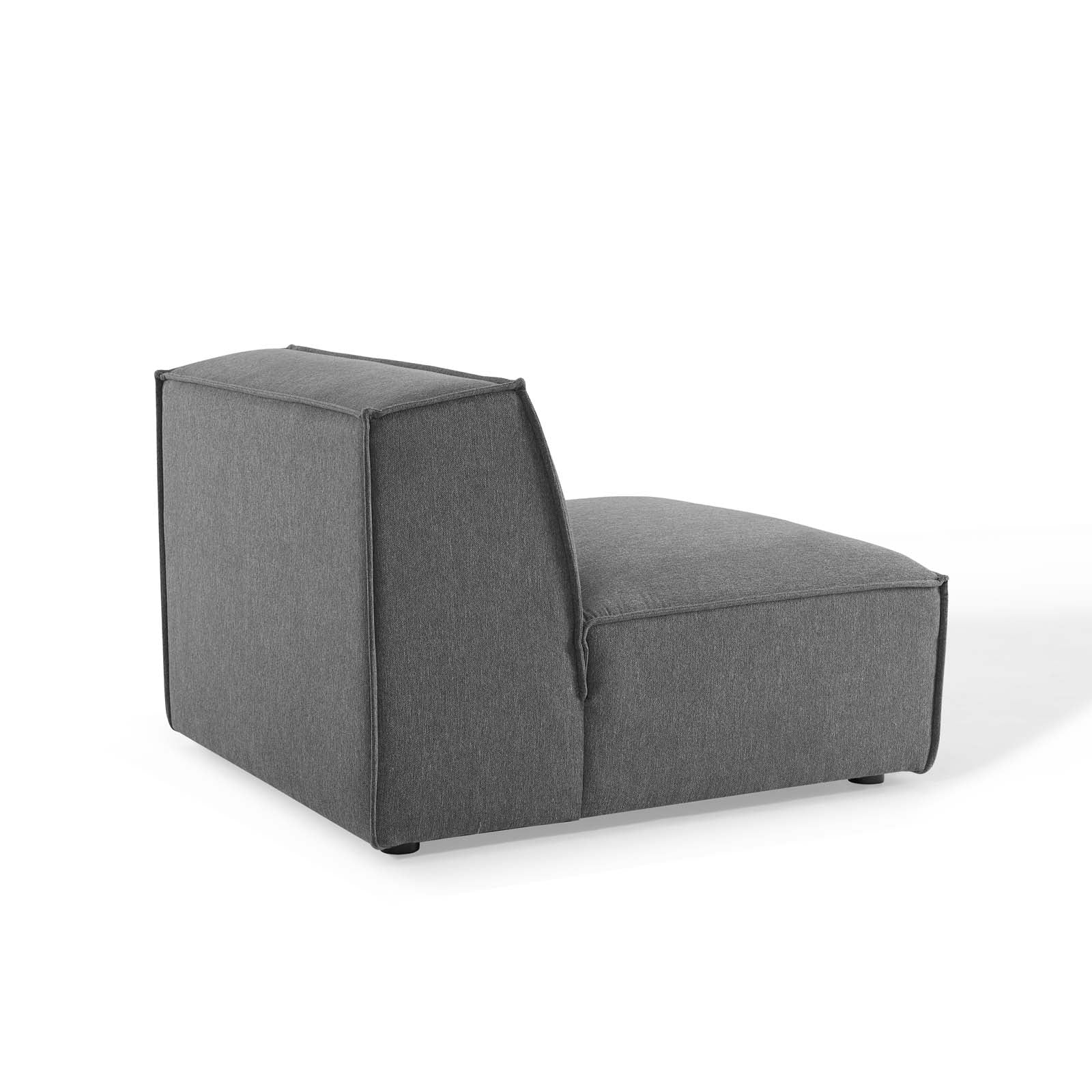 Modway Accent Chairs - Restore Armless Chair Charcoal