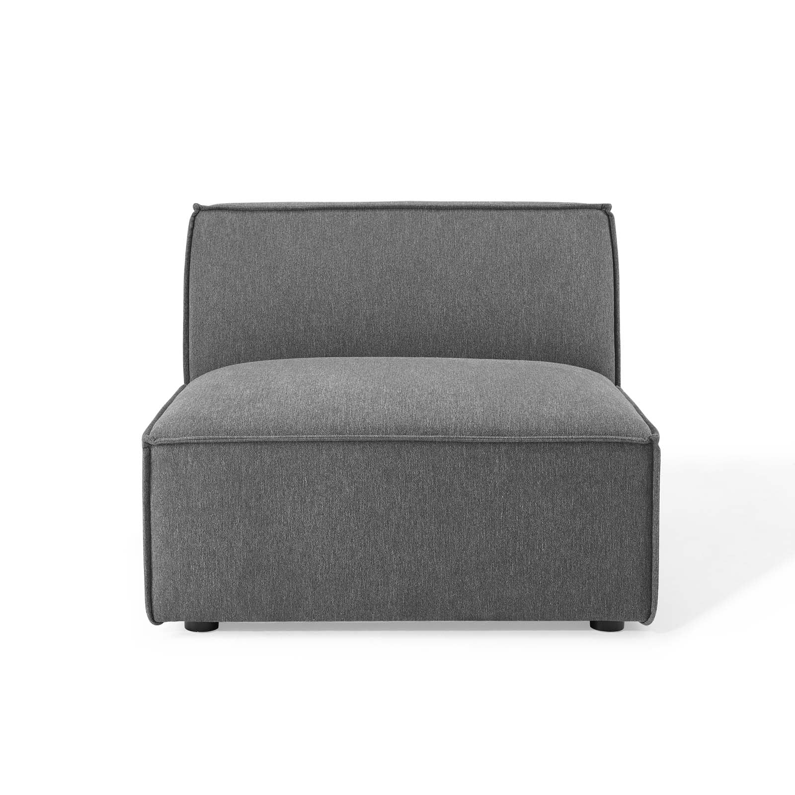 Modway Accent Chairs - Restore Armless Chair Charcoal