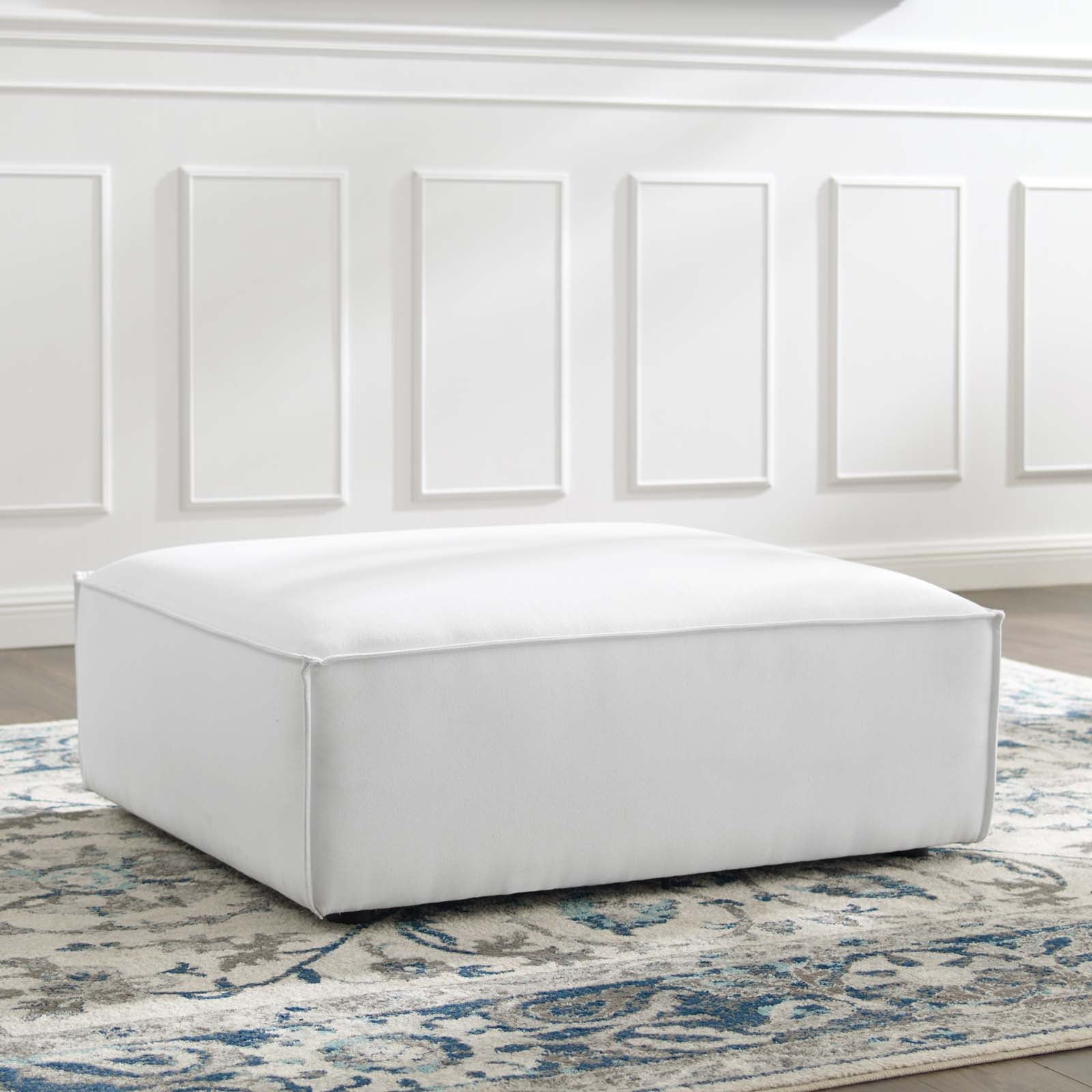 Modway Ottomans & Stools - Restore Ottoman White