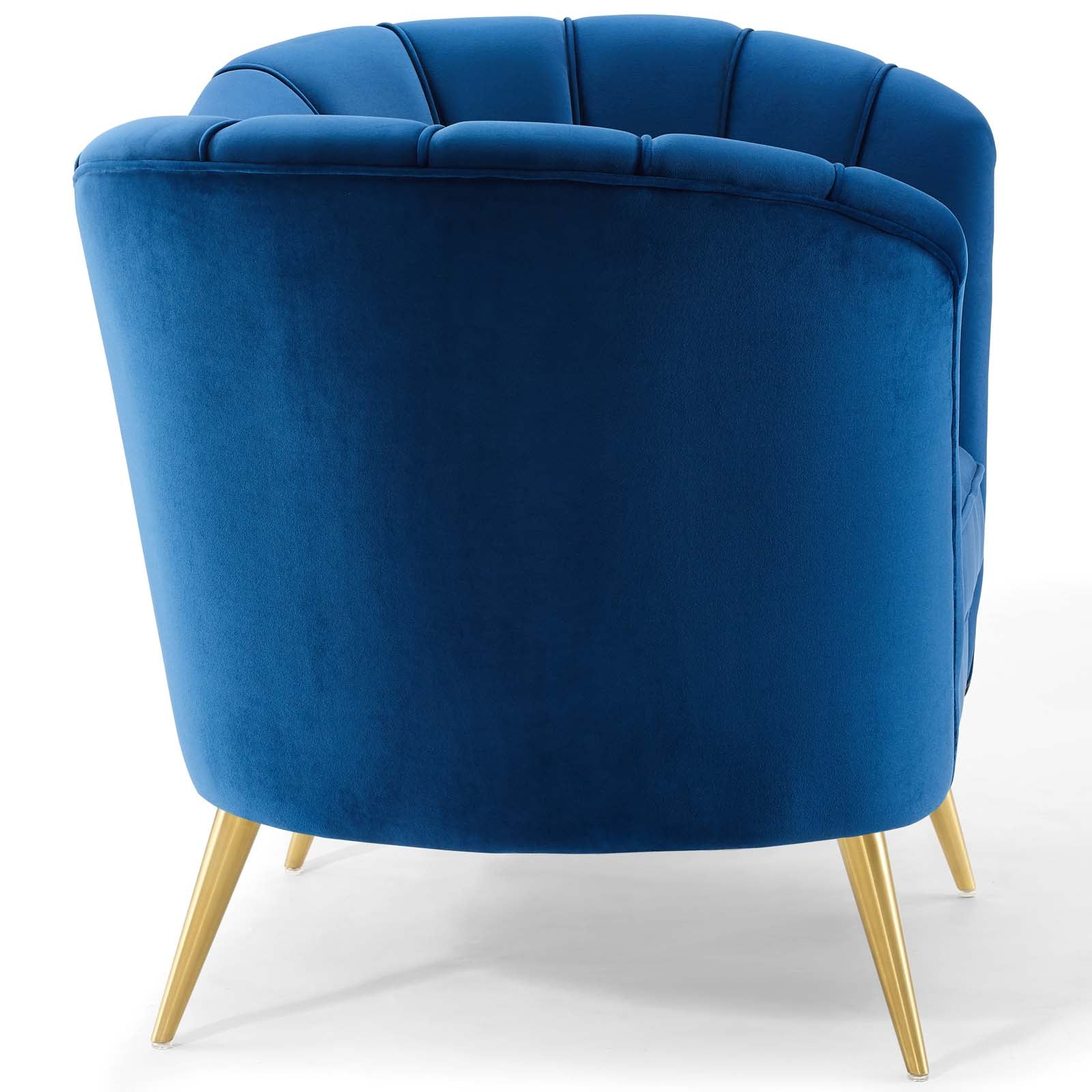 Modway Accent Chairs - Opportunity Armchair Navy & Gold