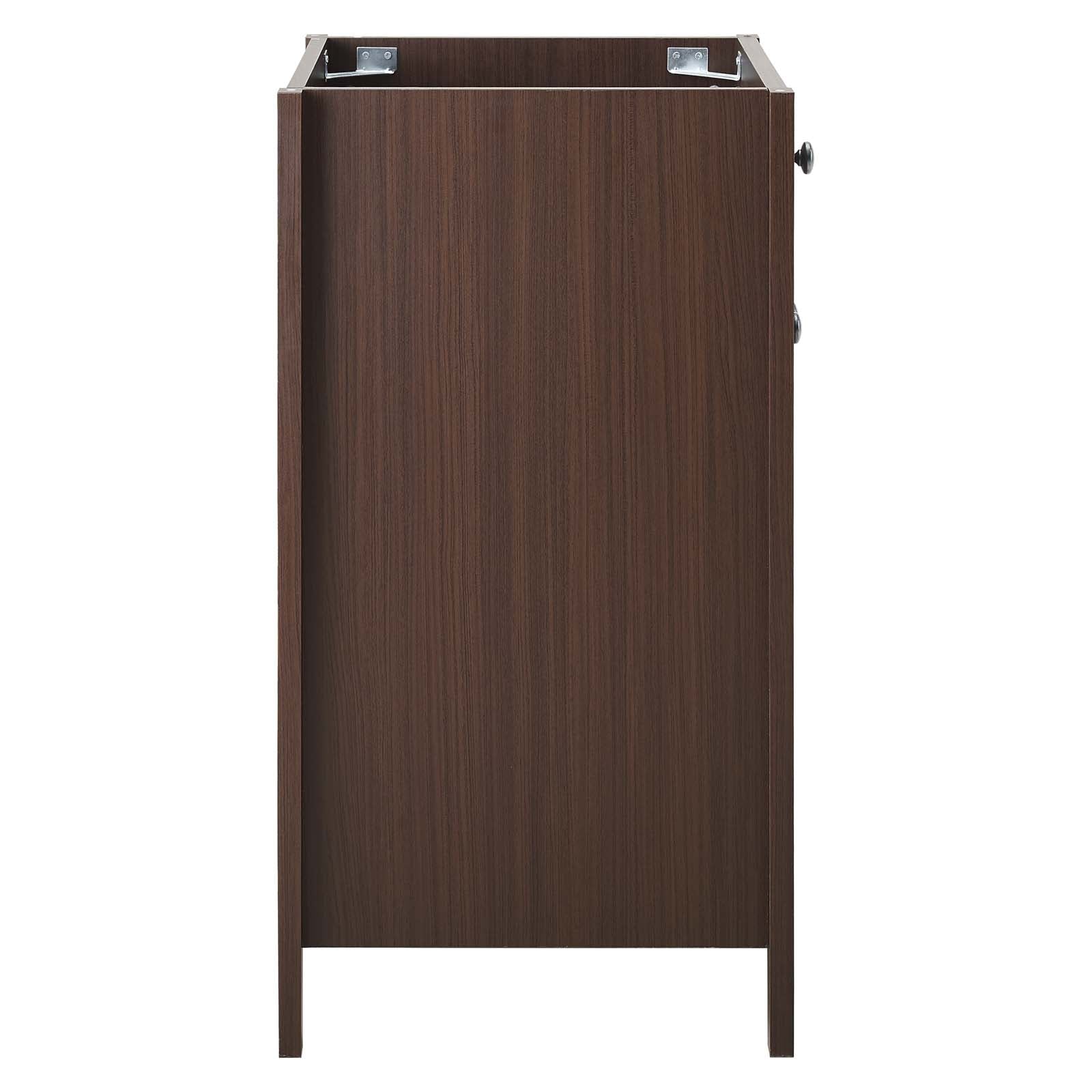 Modway Bathroom Vanity - Nantucket 24" Bathroom Vanity Cabinet (Sink Basin Not Included) Walnut
