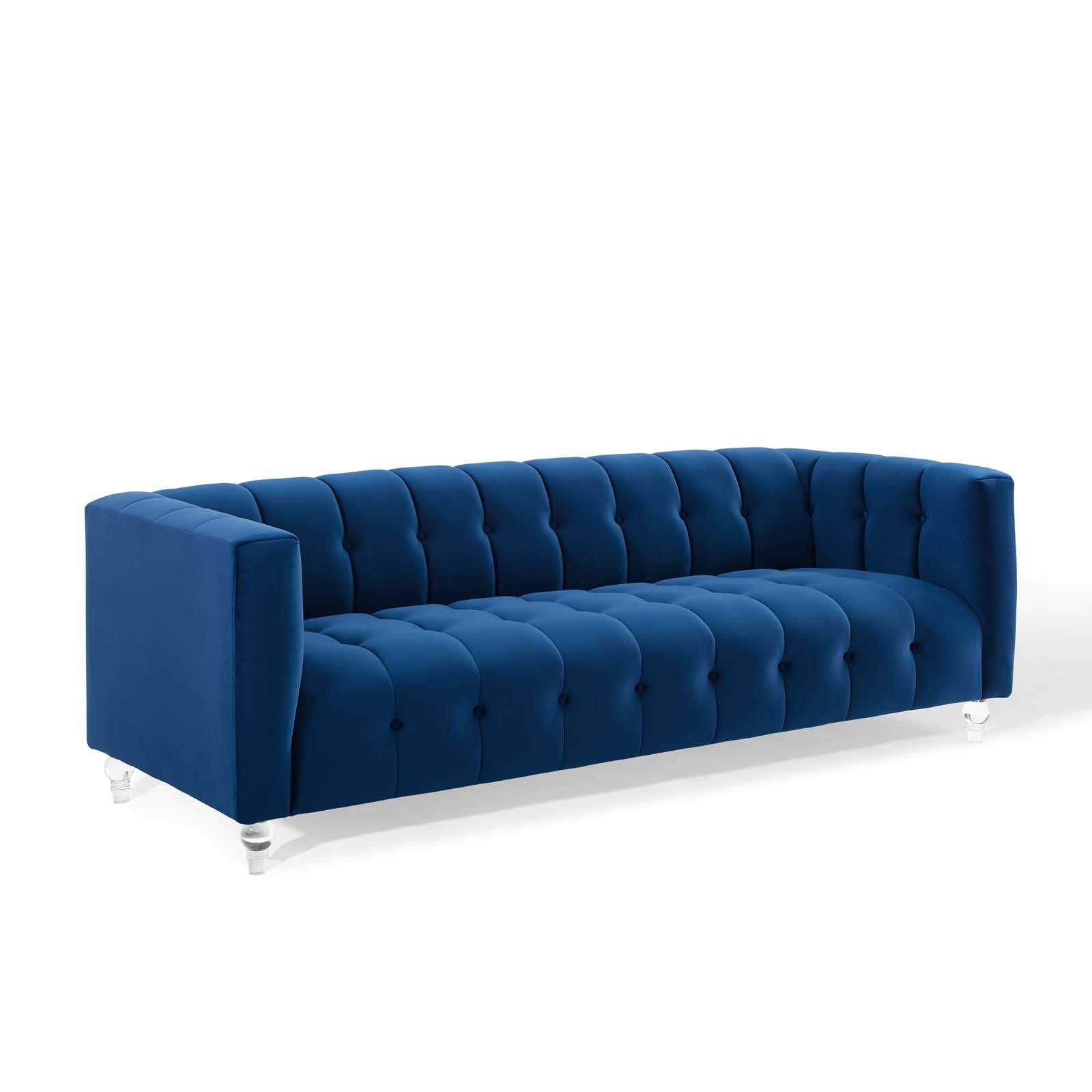 Modway Sofas & Couches - Mesmer Sofa Navy