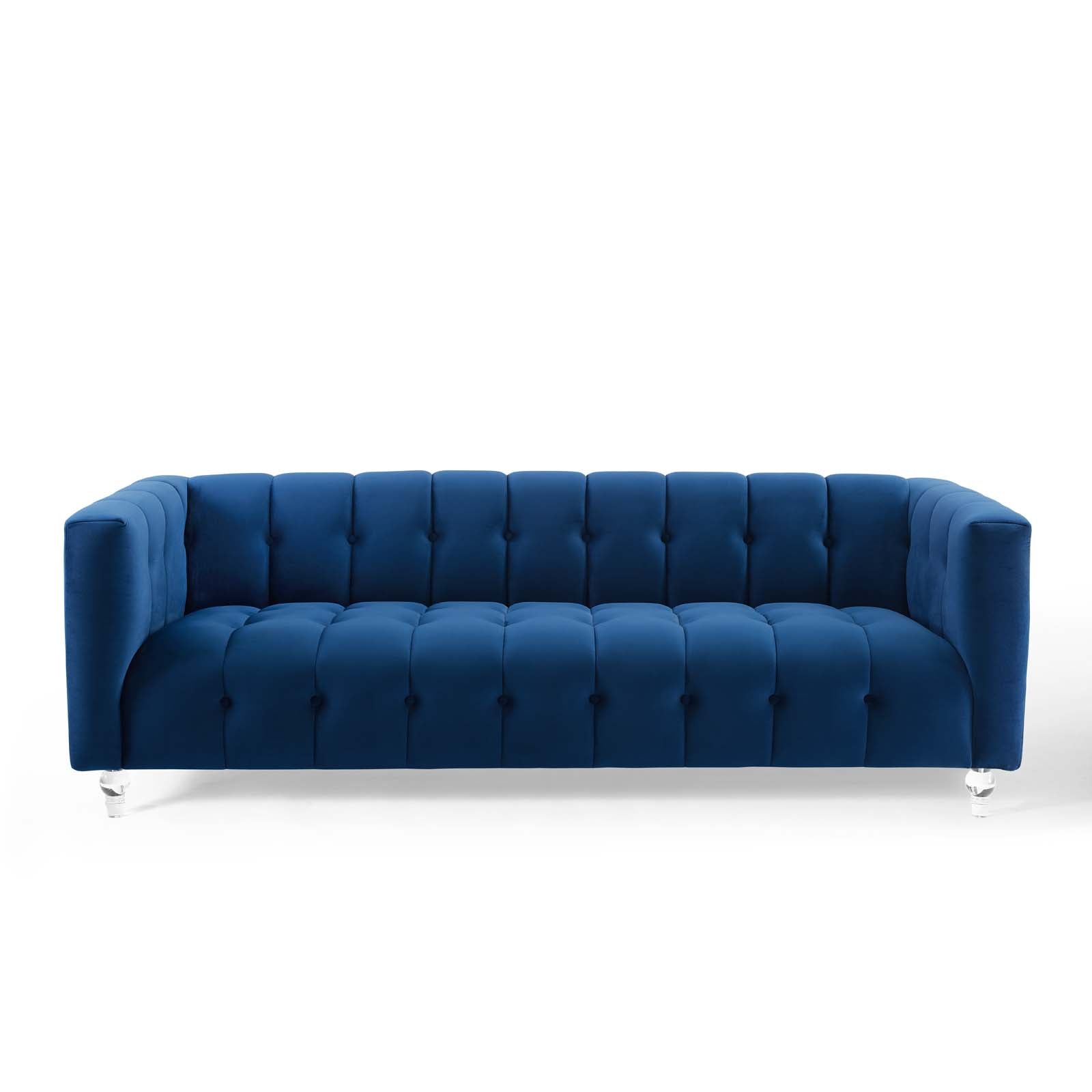 Modway Sofas & Couches - Mesmer Sofa Navy