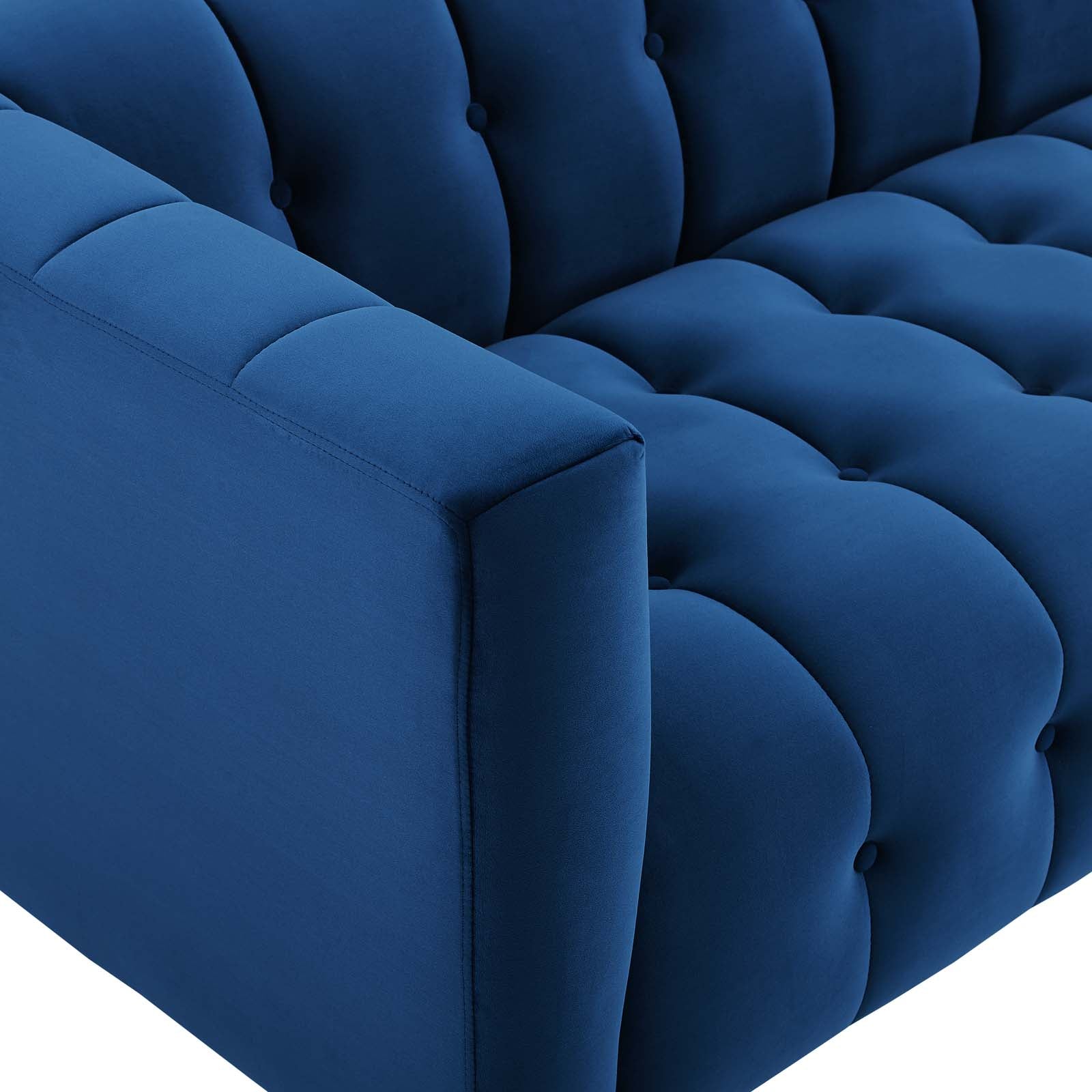 Modway Sofas & Couches - Mesmer Sofa Navy