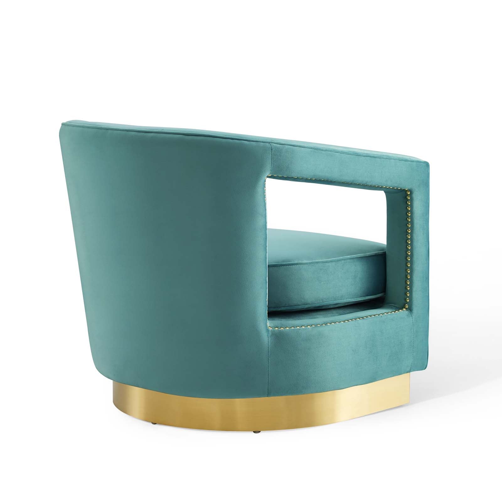 Modway Chairs - Frolick Performance Velvet Armchair Mint