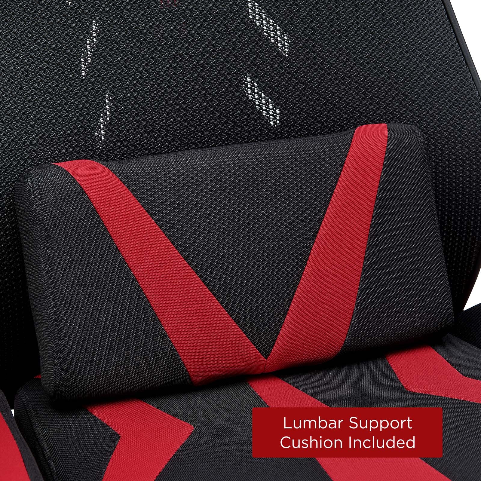 Modway Gaming Chairs - Speedster Gaming Computer Chair Black & Red