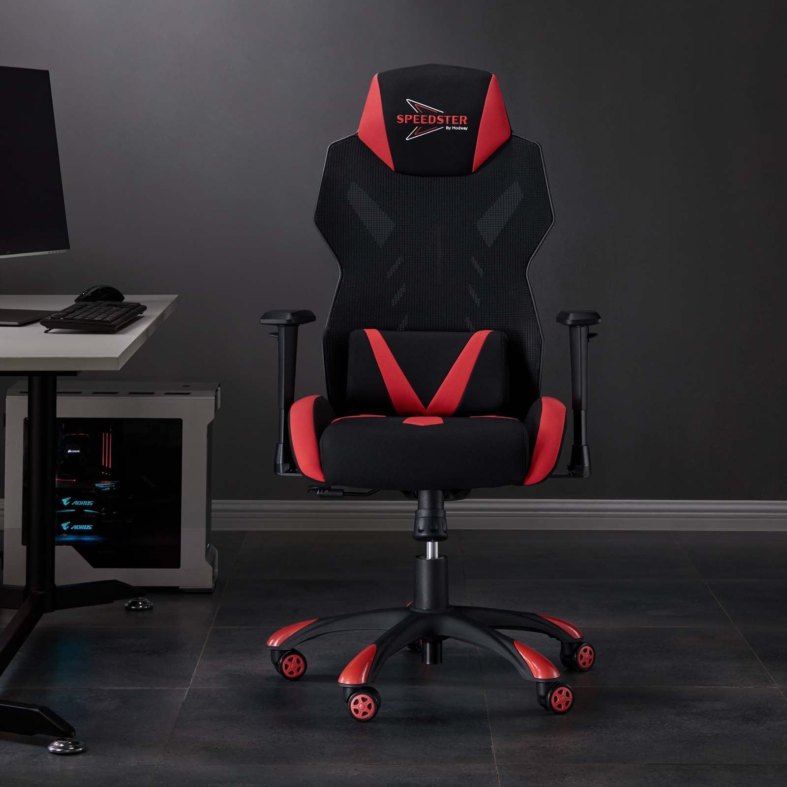 Speedster Gaming Computer Chair Black & Red