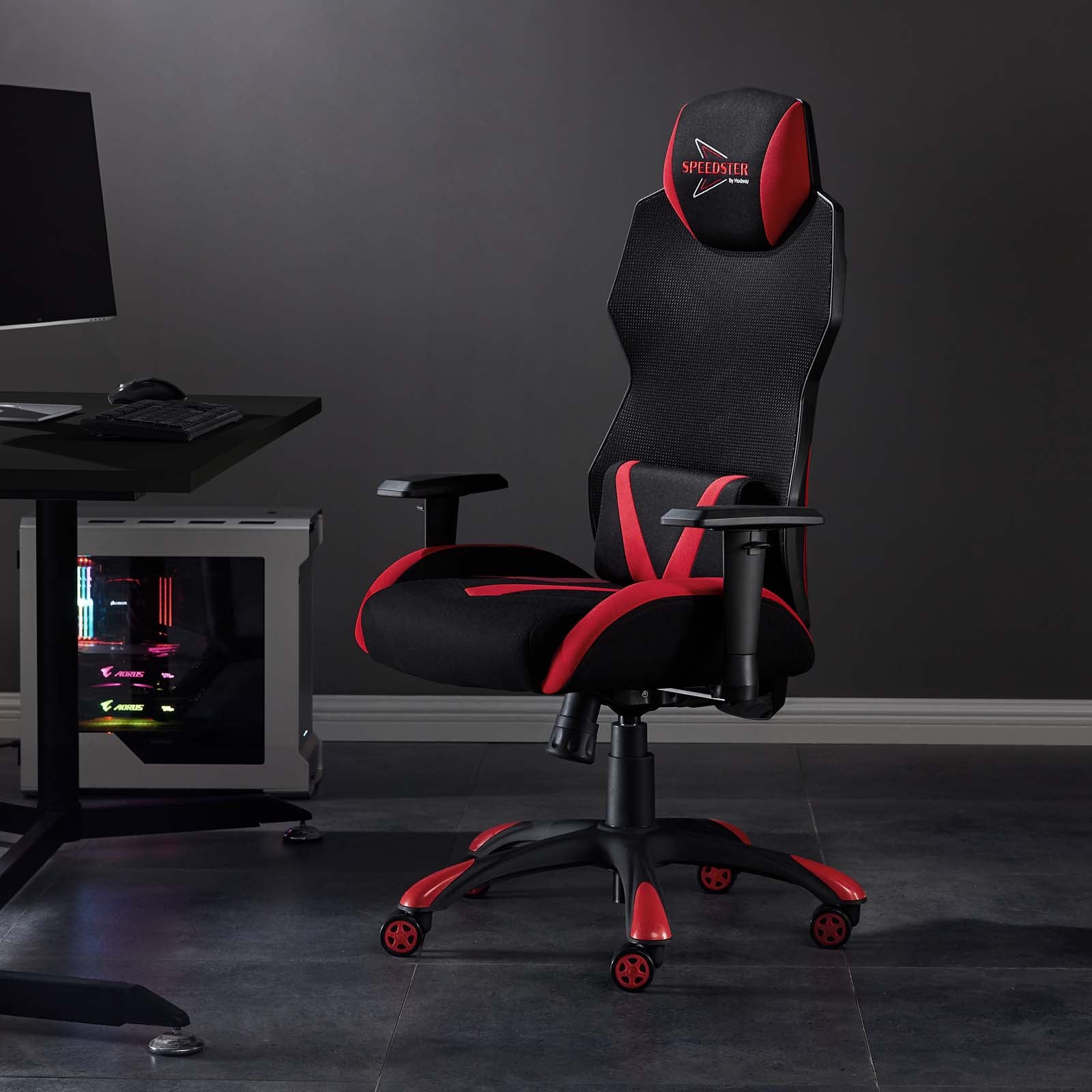 Speedster Gaming Computer Chair Black & Red