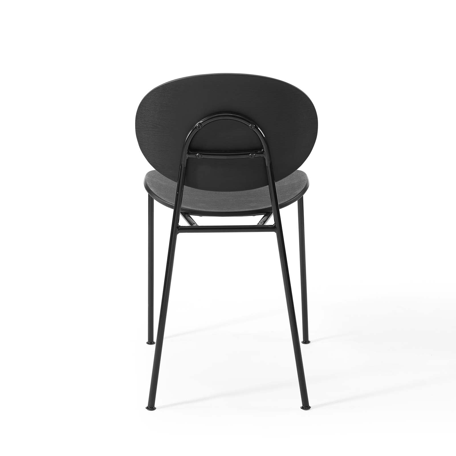 Modway Dining Chairs - Palette Dining Side Chair Set of 2 Black