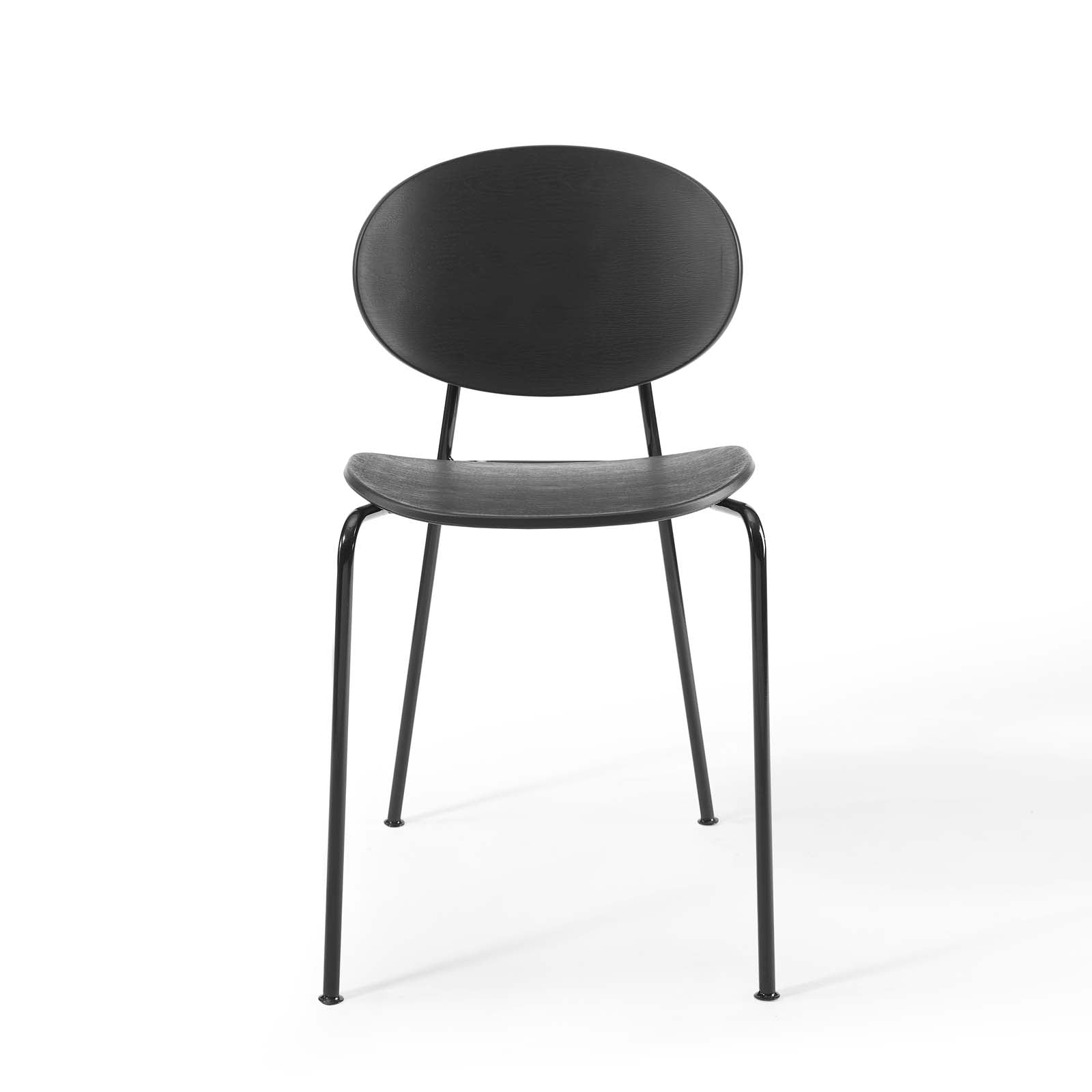 Modway Dining Chairs - Palette Dining Side Chair Set of 2 Black