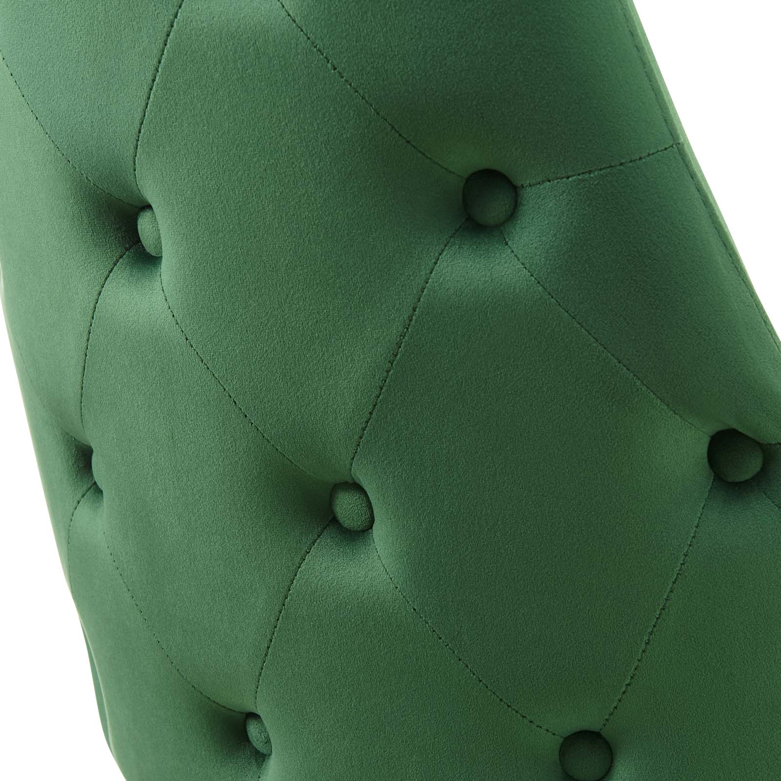 Modway Dining Chairs - Adorn Tufted Performance Velvet Dining Side Chair Emerald