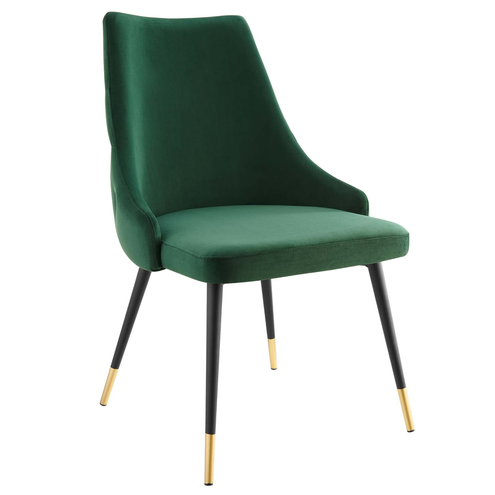 Modway Dining Chairs - Adorn Tufted Performance Velvet Dining Side Chair Green