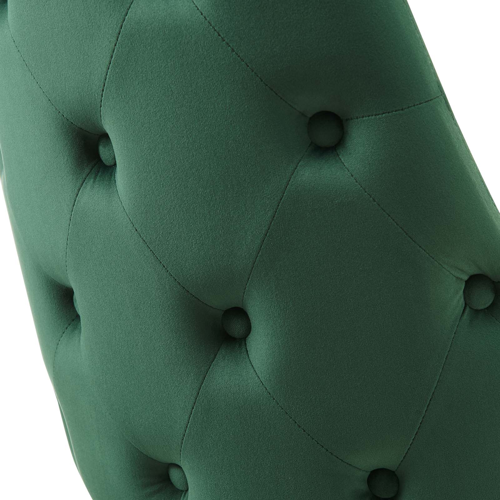 Modway Dining Chairs - Adorn Tufted Performance Velvet Dining Side Chair Green