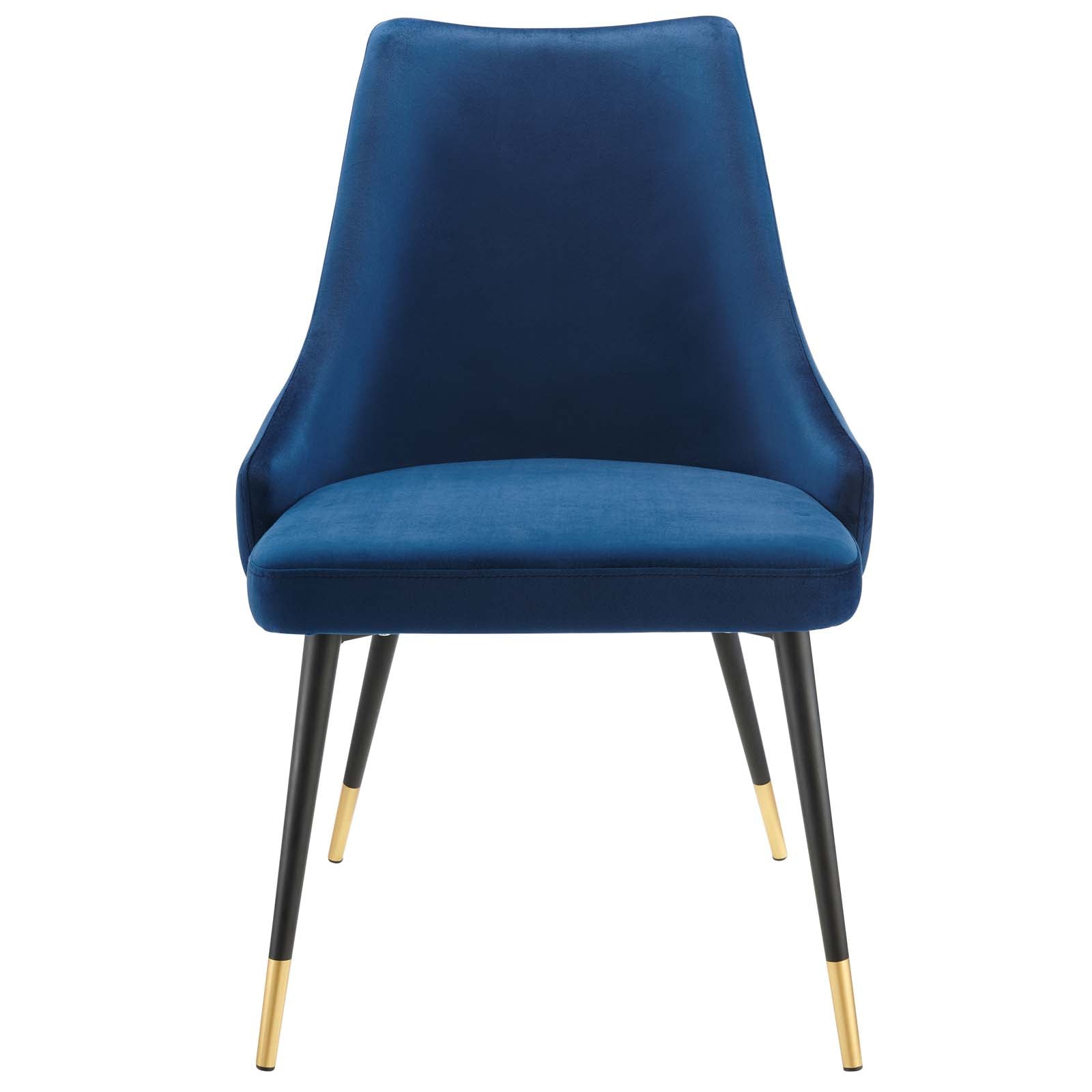 Modway Dining Chairs - Adorn Tufted Performance Velvet Dining Side Chair Navy