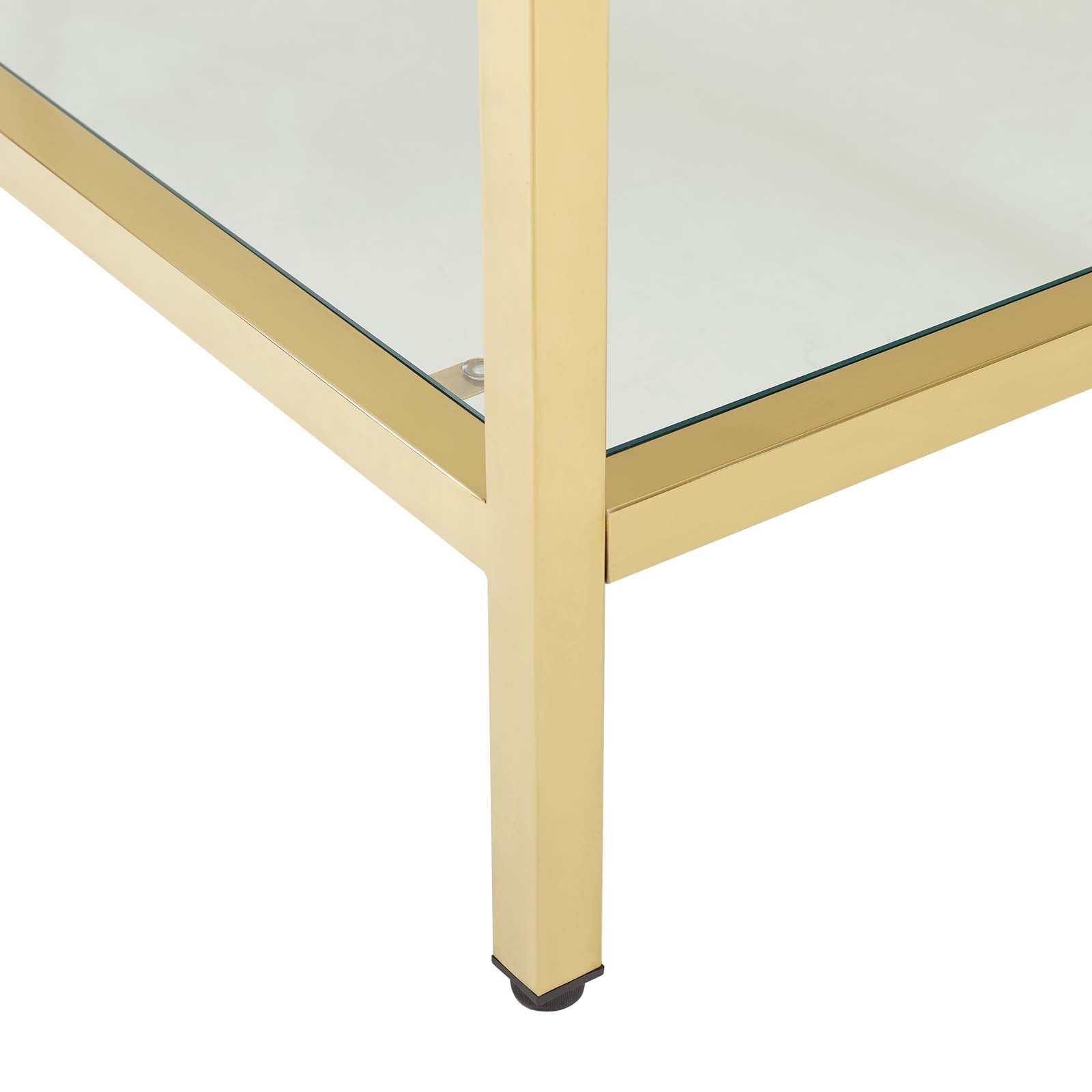 Modway Bathroom Vanity - Kingsley 60" Gold Stainless Steel Bathroom Vanity Gold White