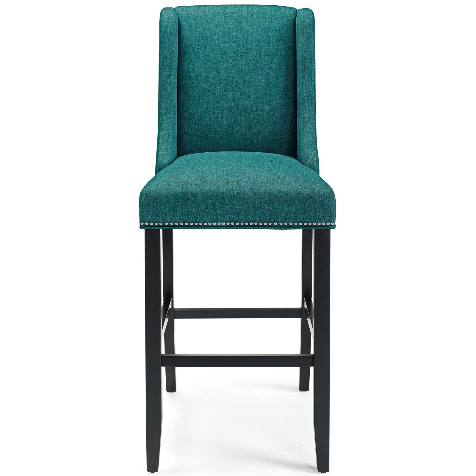 Modway Barstools - Baron Bar Stool Fabric Teal (Set of 2)