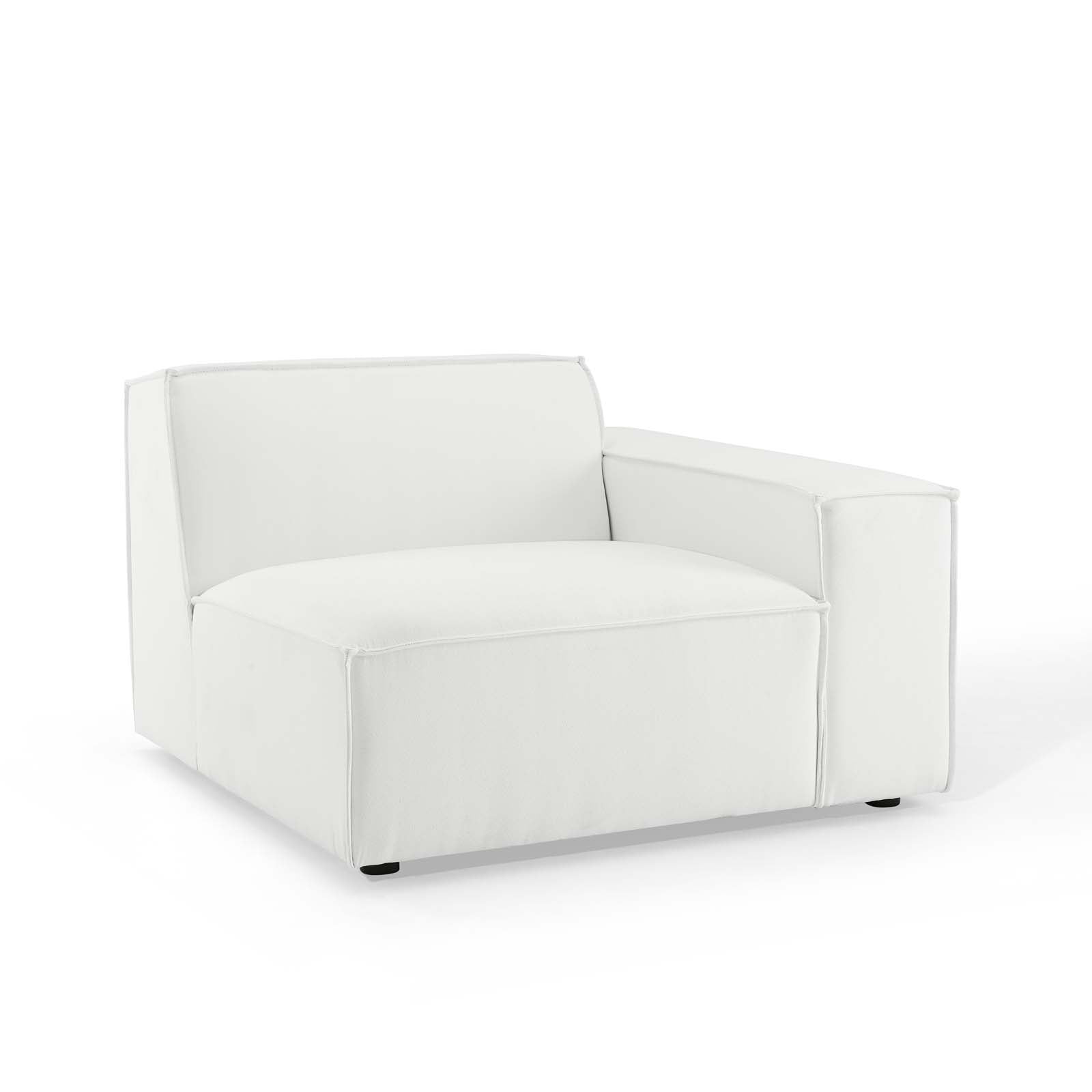 Modway Sectional Sofas - Restore 6-Piece Sectional Sofa White 122"