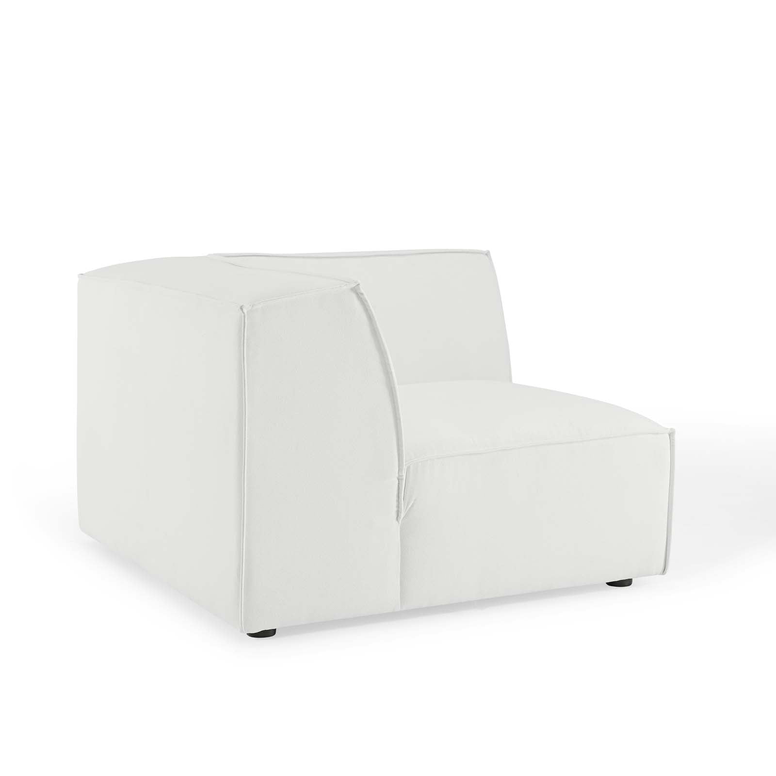 Modway Sectional Sofas - Restore 6-Piece Sectional Sofa White 122"