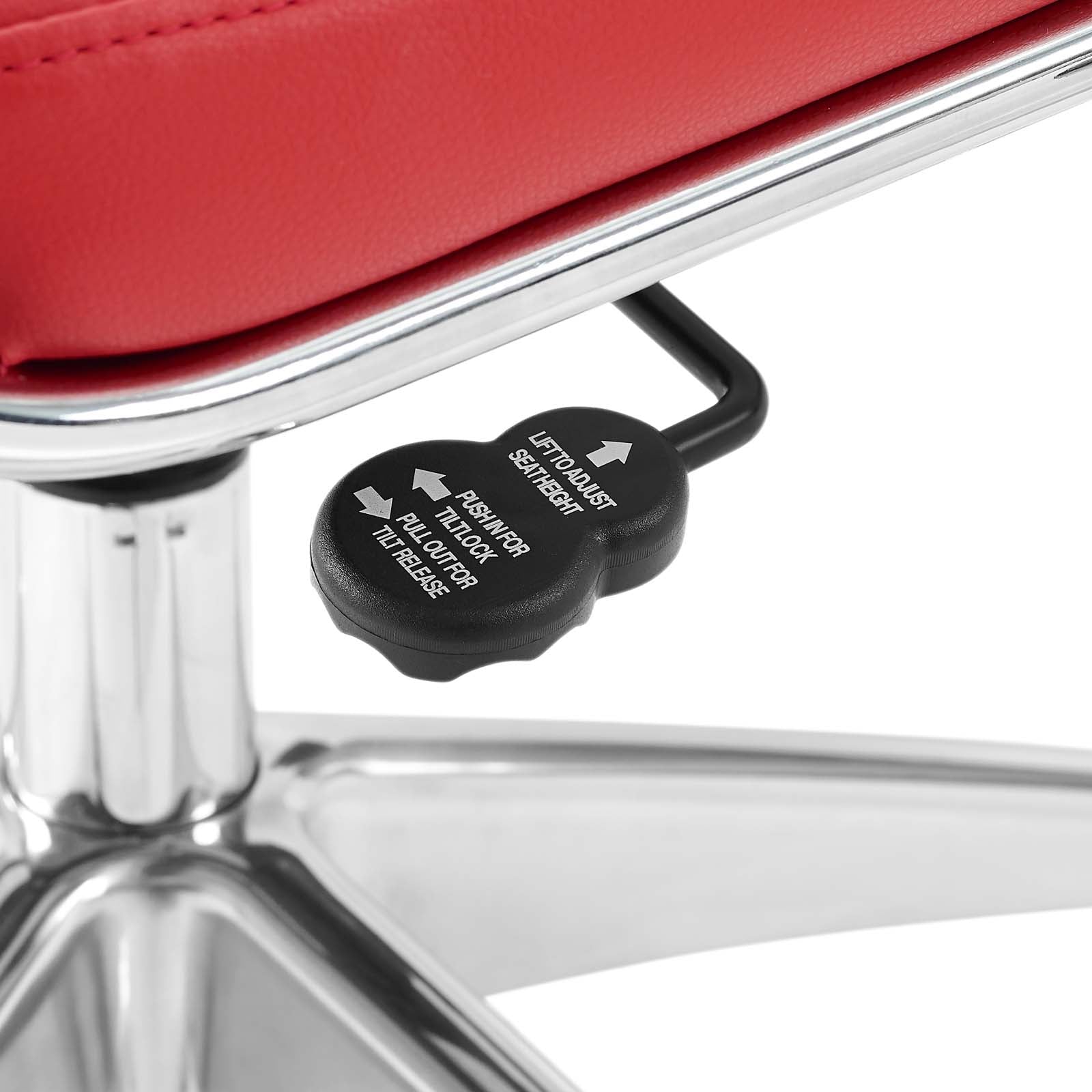 Modway Task Chairs - Jive Highback Task Chair Red