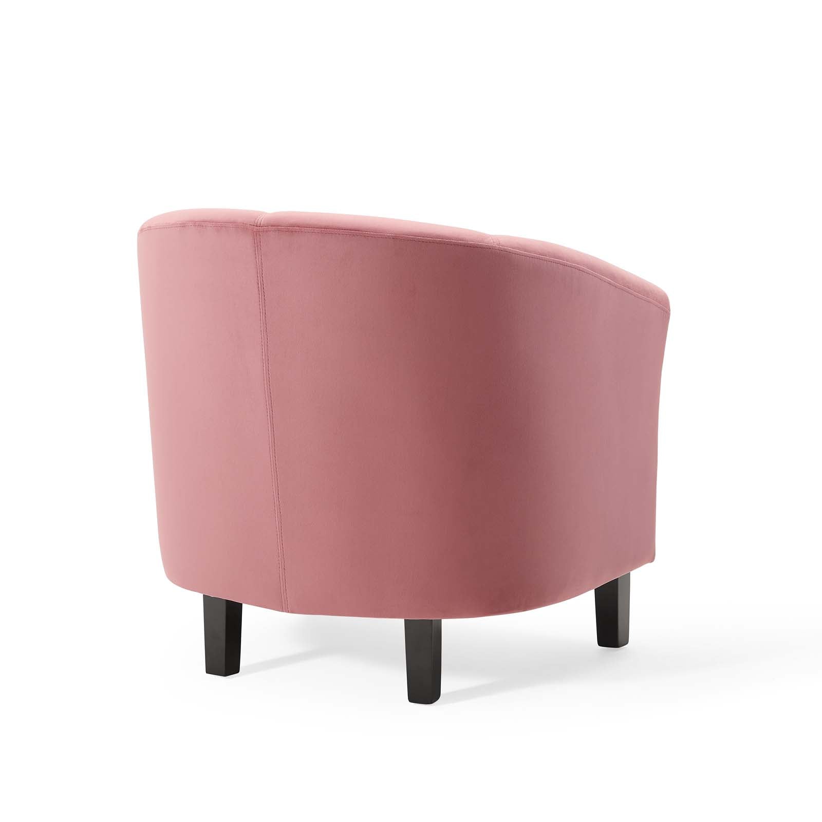 Modway Chairs - Prospect Performance Velvet Armchair Dusty Rose