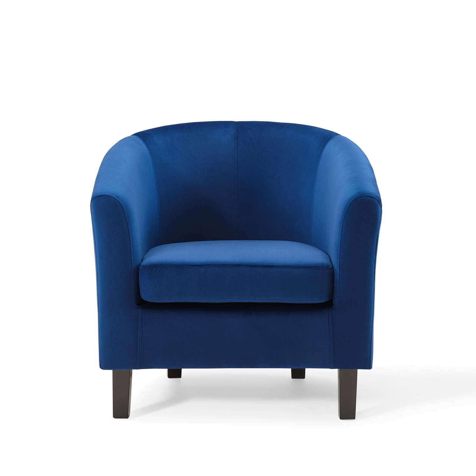 Modway Chairs - Prospect Performance Velvet Armchair Navy