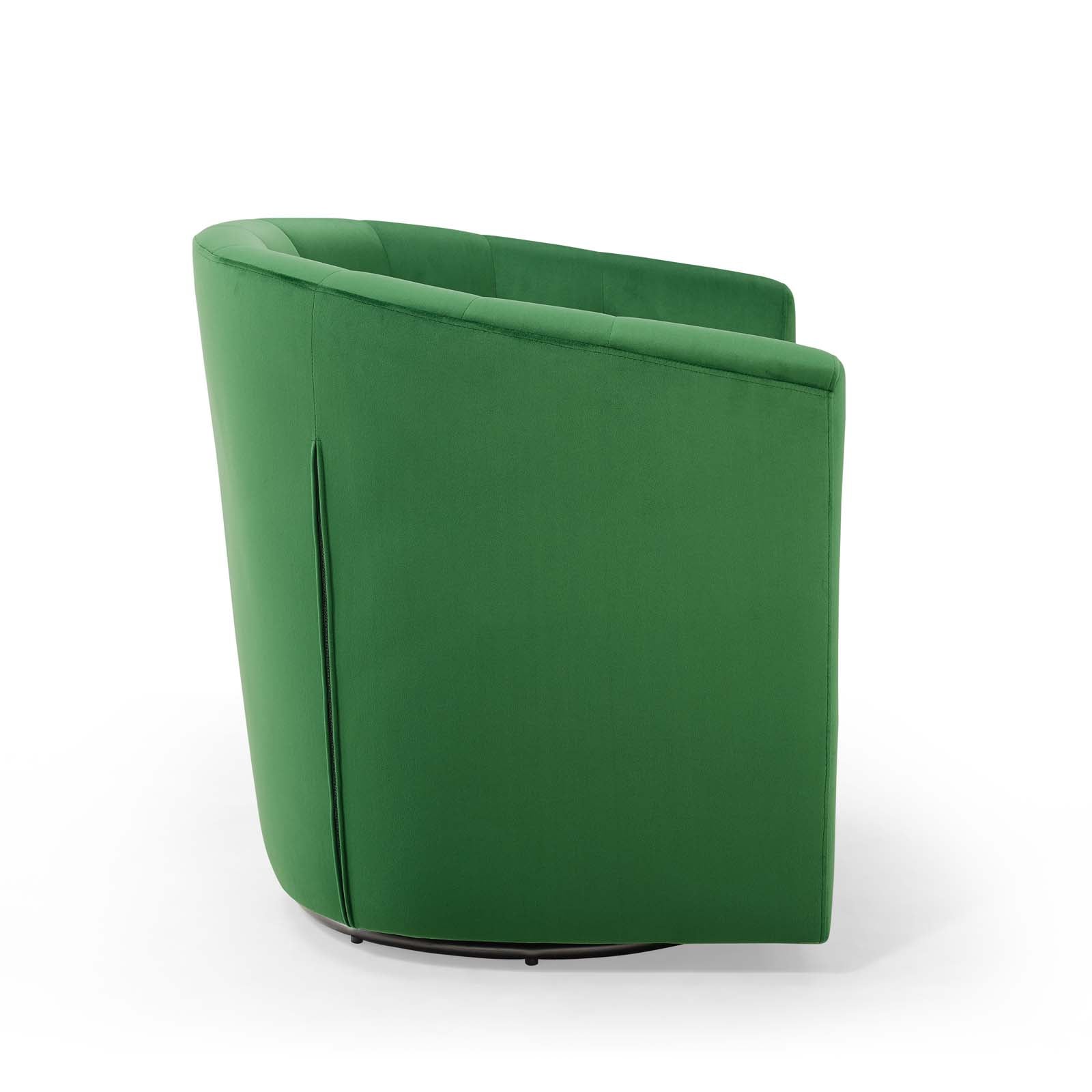 Modway Chairs - Prospect Tufted Performance Velvet Swivel Armchair Emerald