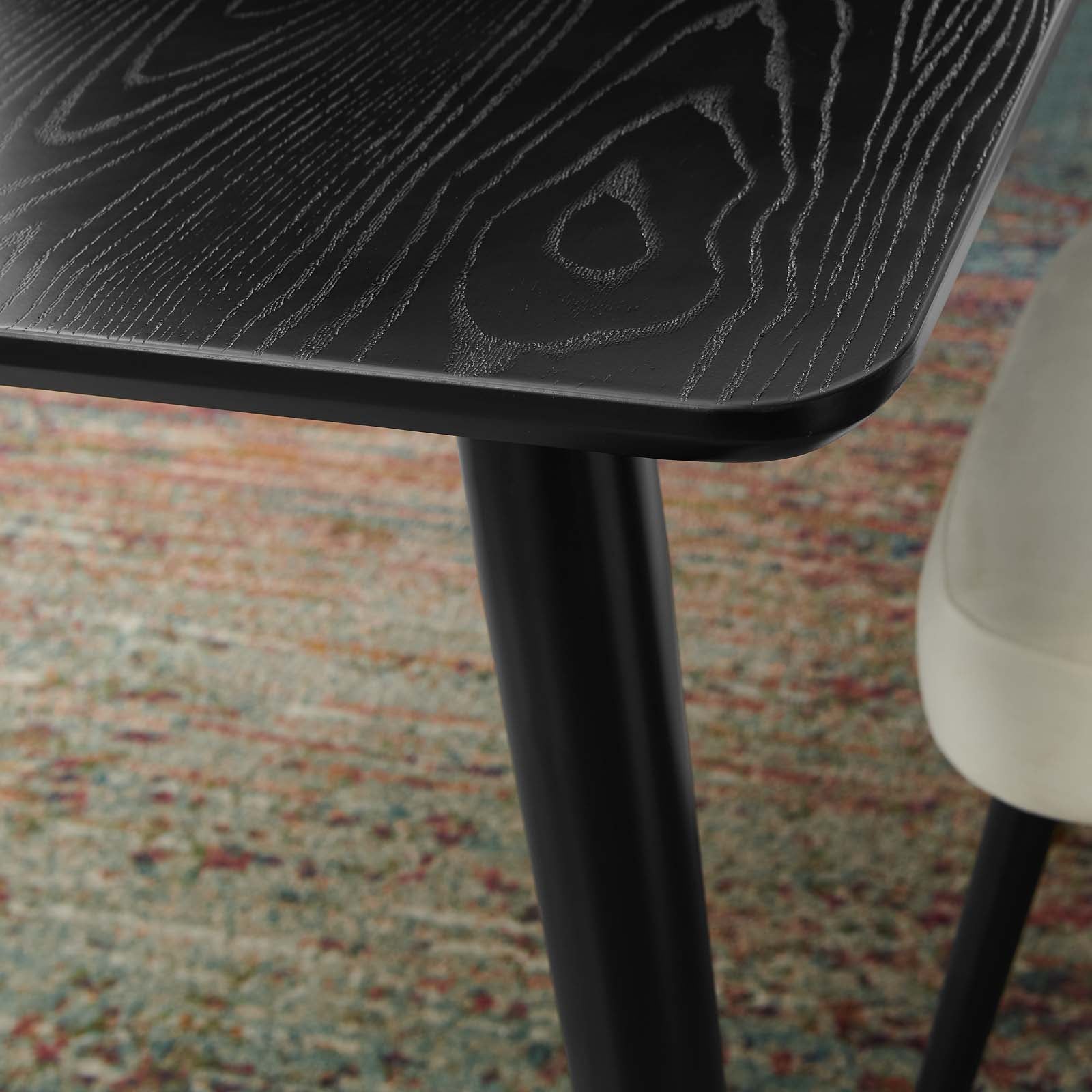 Modway Dining Tables - Vigor Rectangular Dining Table Black