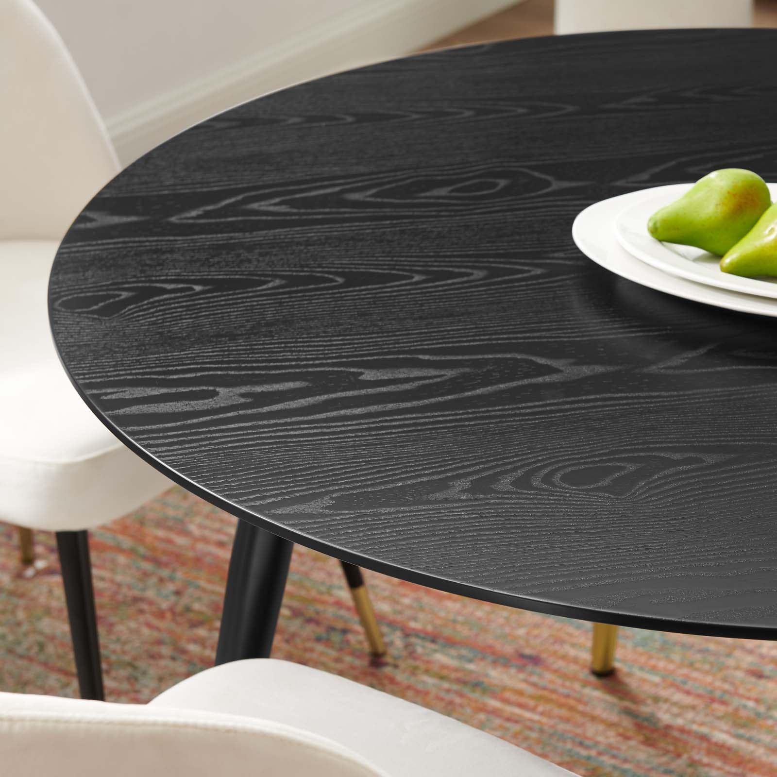 Modway Dining Tables - Vigor Round Dining Table Black