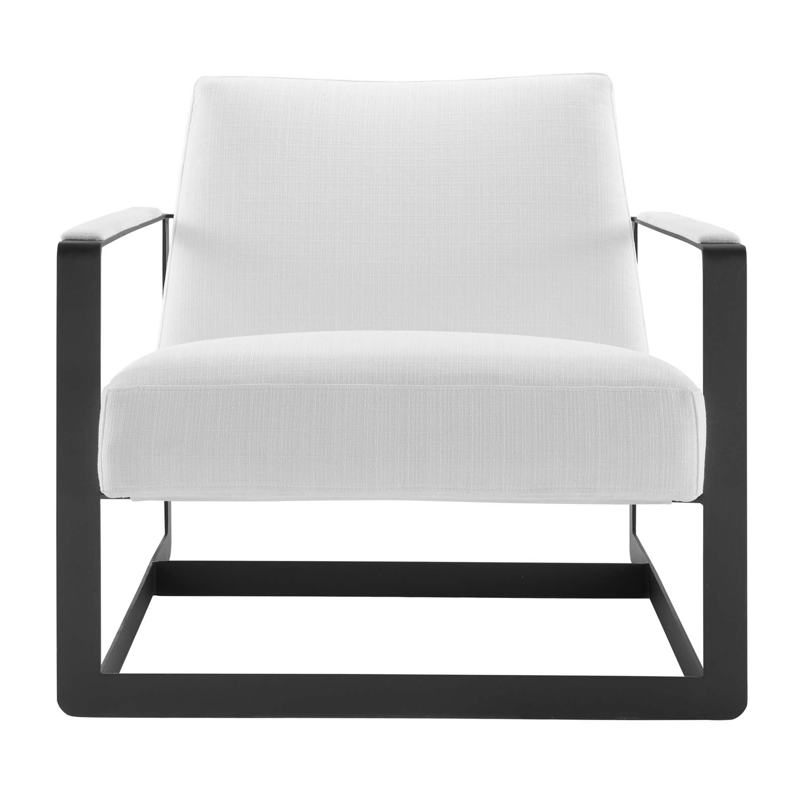 Modway Chairs - Seg Upholstered Accent Chair Black White