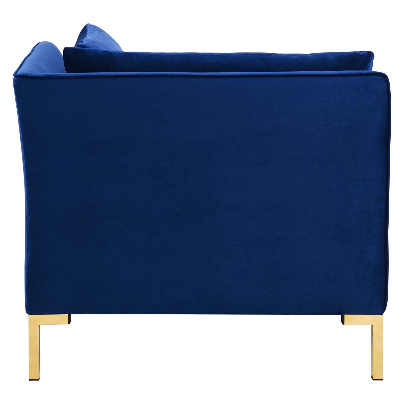 Modway Sofas & Couches - Ardent Performance Velvet Sofa Navy