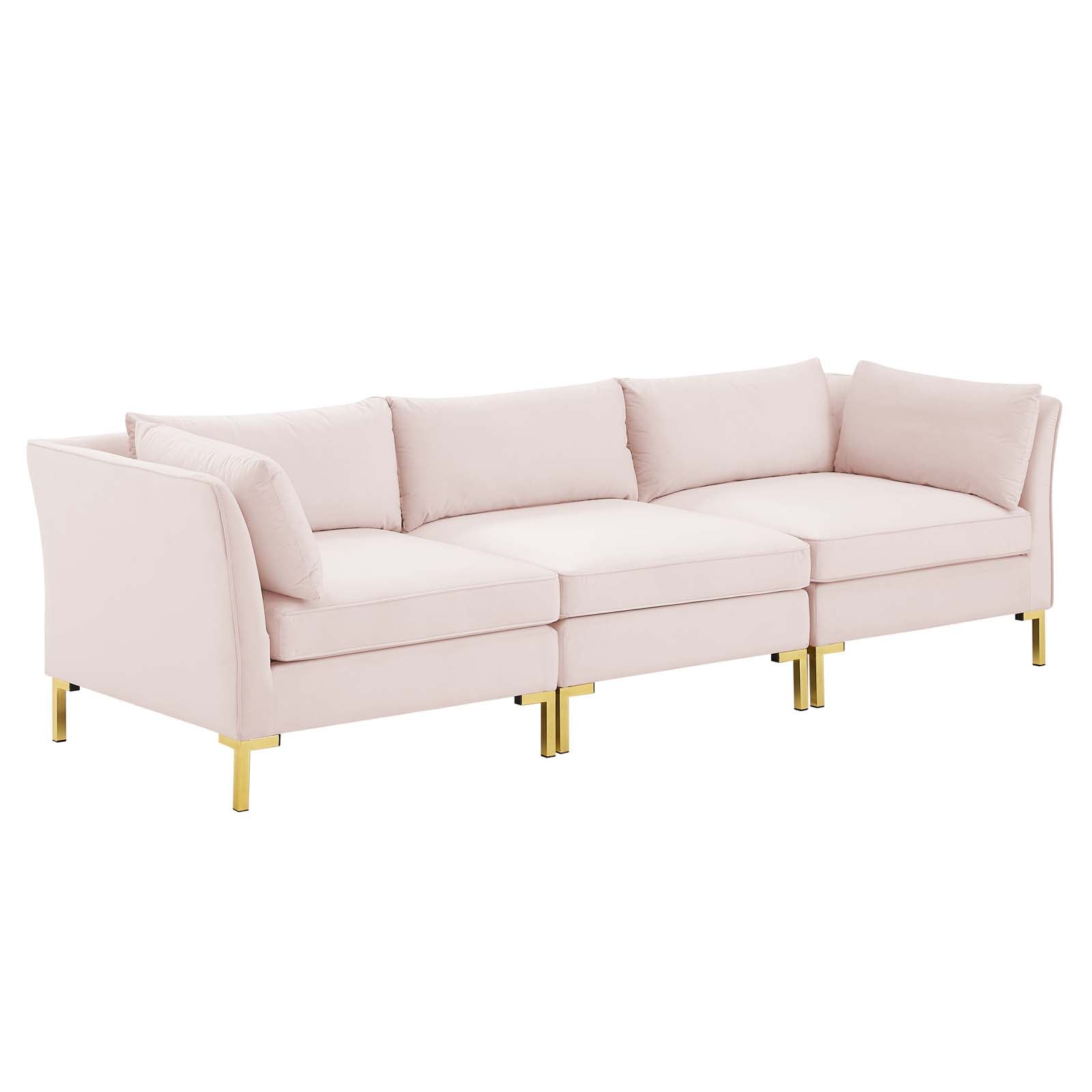 Modway Sofas & Couches - Ardent Performance Velvet Sofa Pink