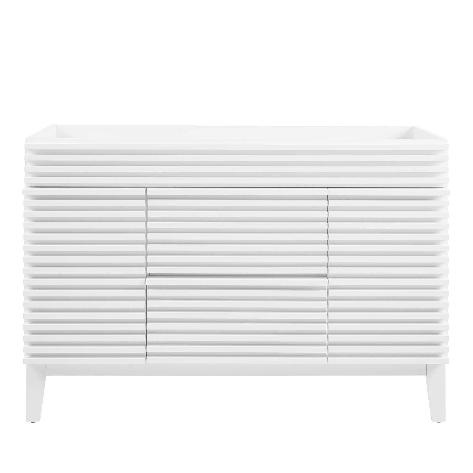 Modway Bathroom Vanity - Render 48" Single Bathroom Vanity Cabinet White