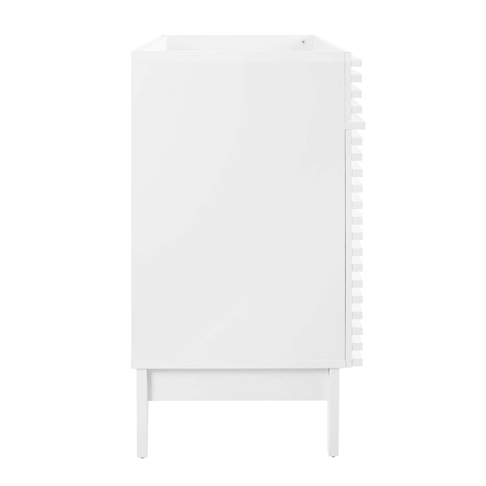 Modway Bathroom Vanity - Render 48" Double Bathroom Vanity Cabinet White