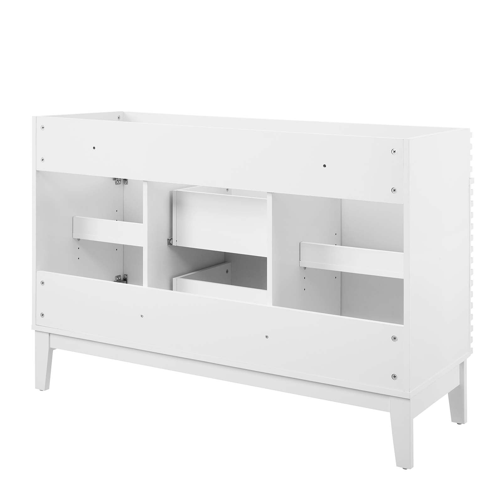 Modway Bathroom Vanity - Render 48" Double Bathroom Vanity Cabinet White