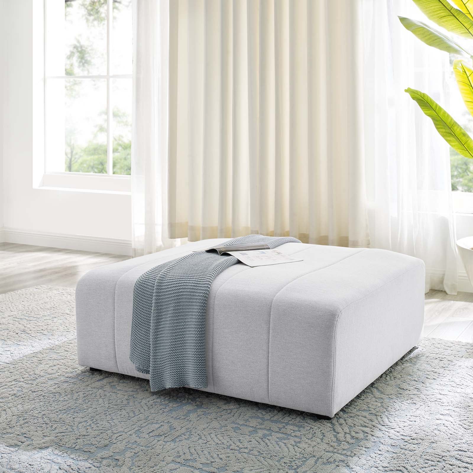 Ivory ottoman discount