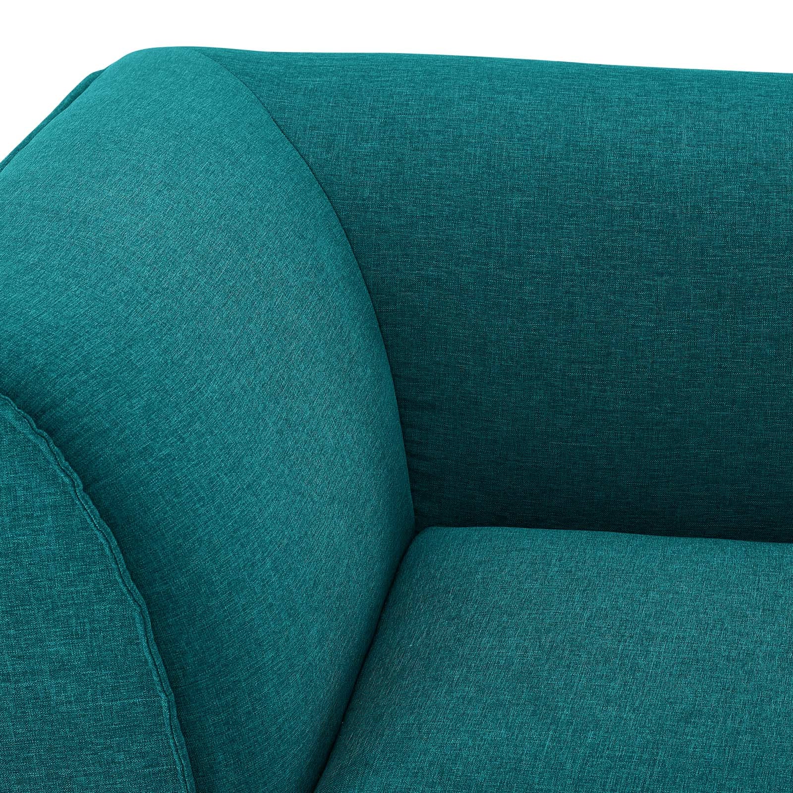 Modway Accent Chairs - Comprise Corner Sectional Sofa Chair Teal