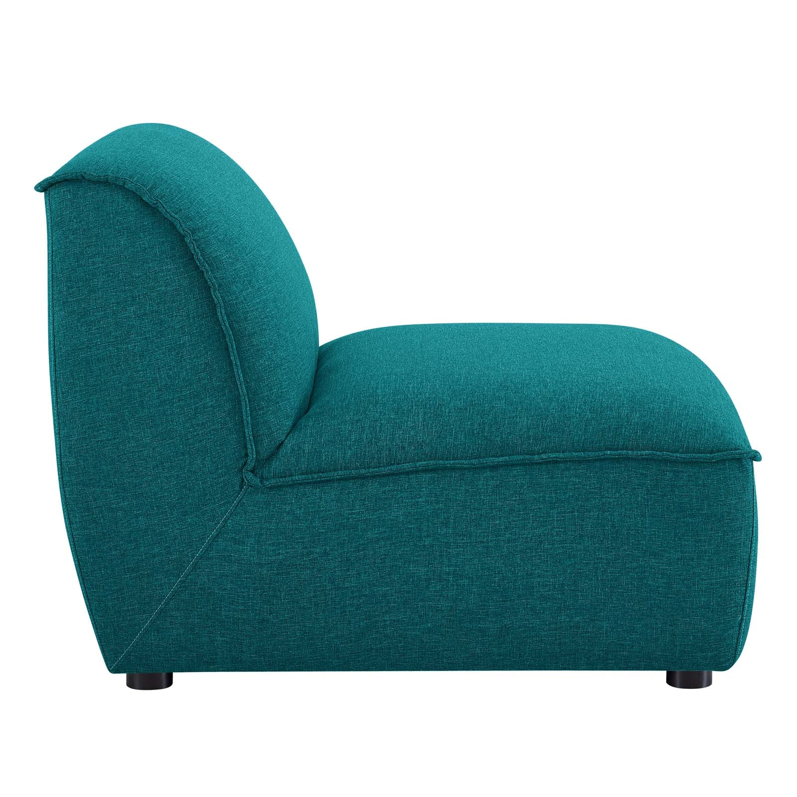 Modway Accent Chairs - Comprise Armless Chair Teal