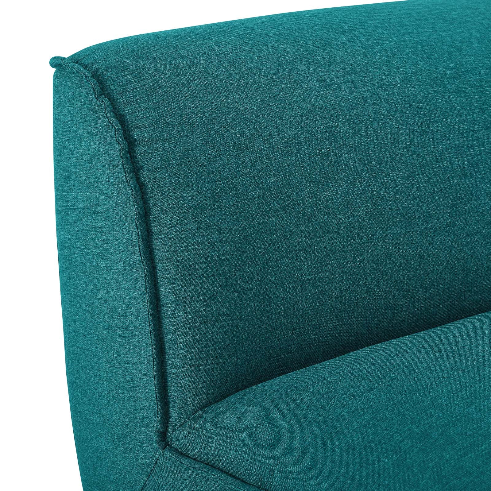 Modway Accent Chairs - Comprise Armless Chair Teal