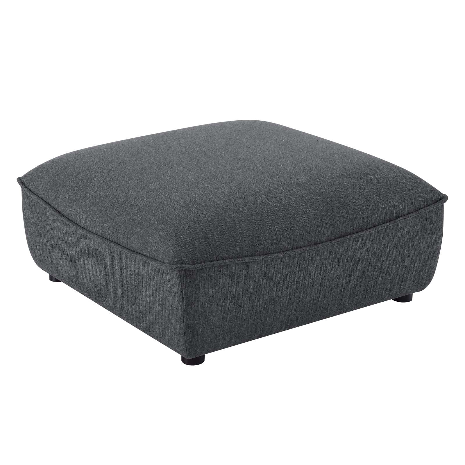 Modway Ottomans & Stools - Comprise Sectional Sofa Ottoman Charcoal
