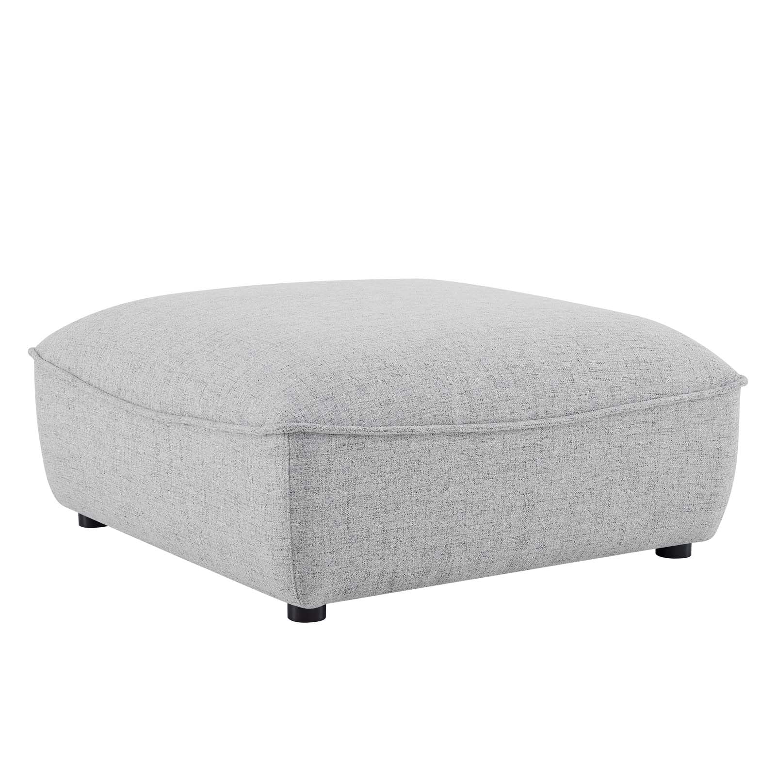 Modway Ottomans & Stools - Comprise Sectional Sofa Ottoman Light Gray
