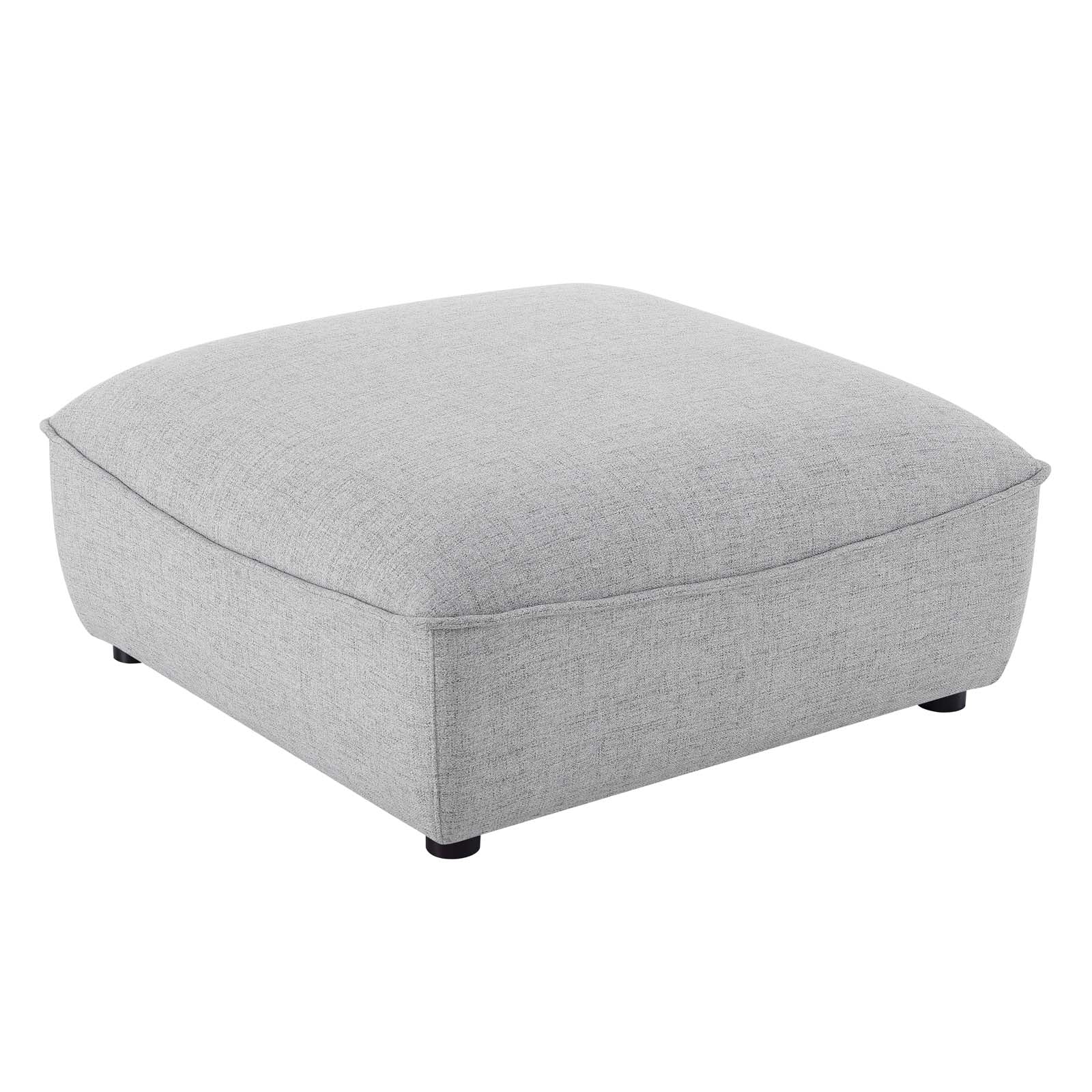 Modway Ottomans & Stools - Comprise Sectional Sofa Ottoman Light Gray