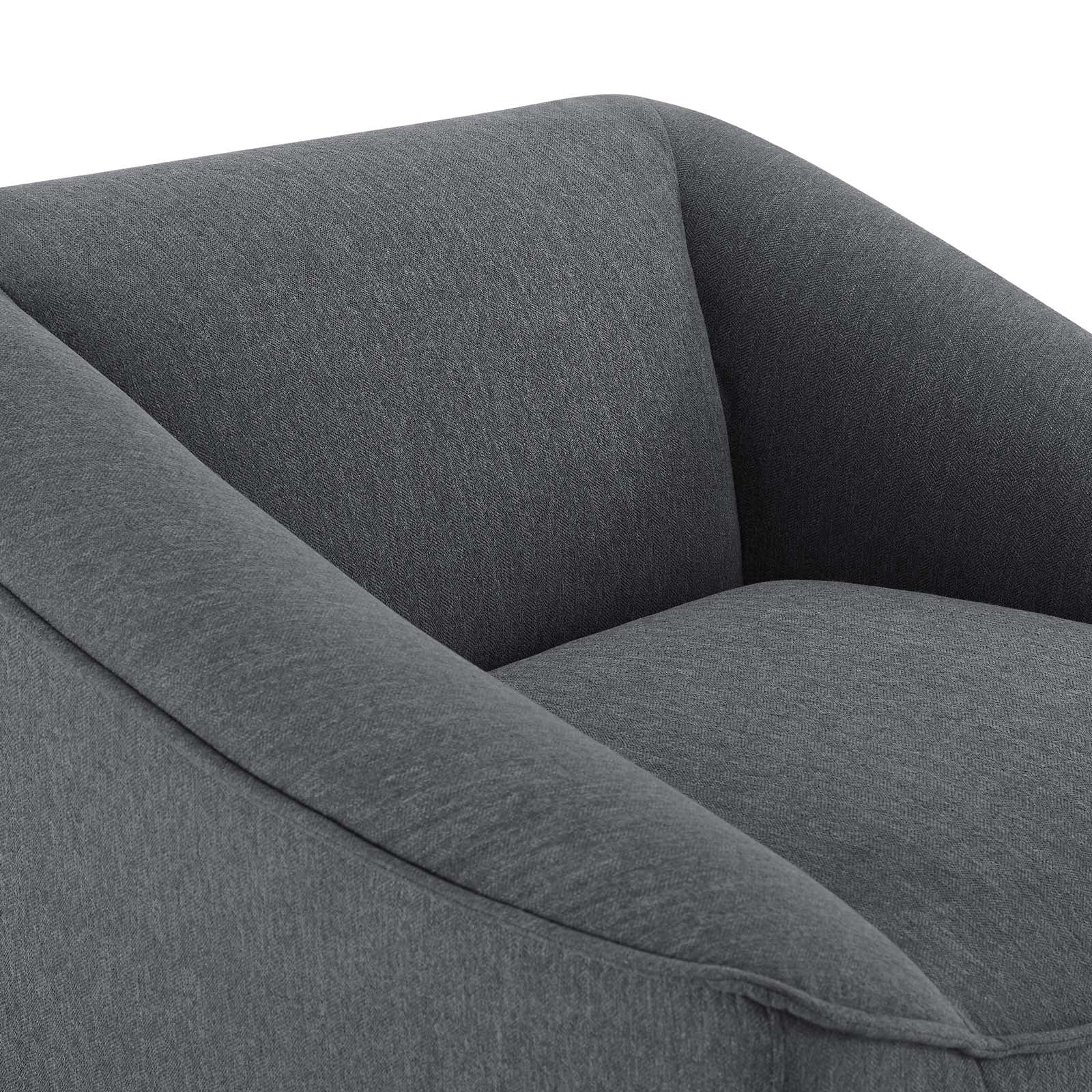 Modway Accent Chairs - Comprise Armchair Charcoal