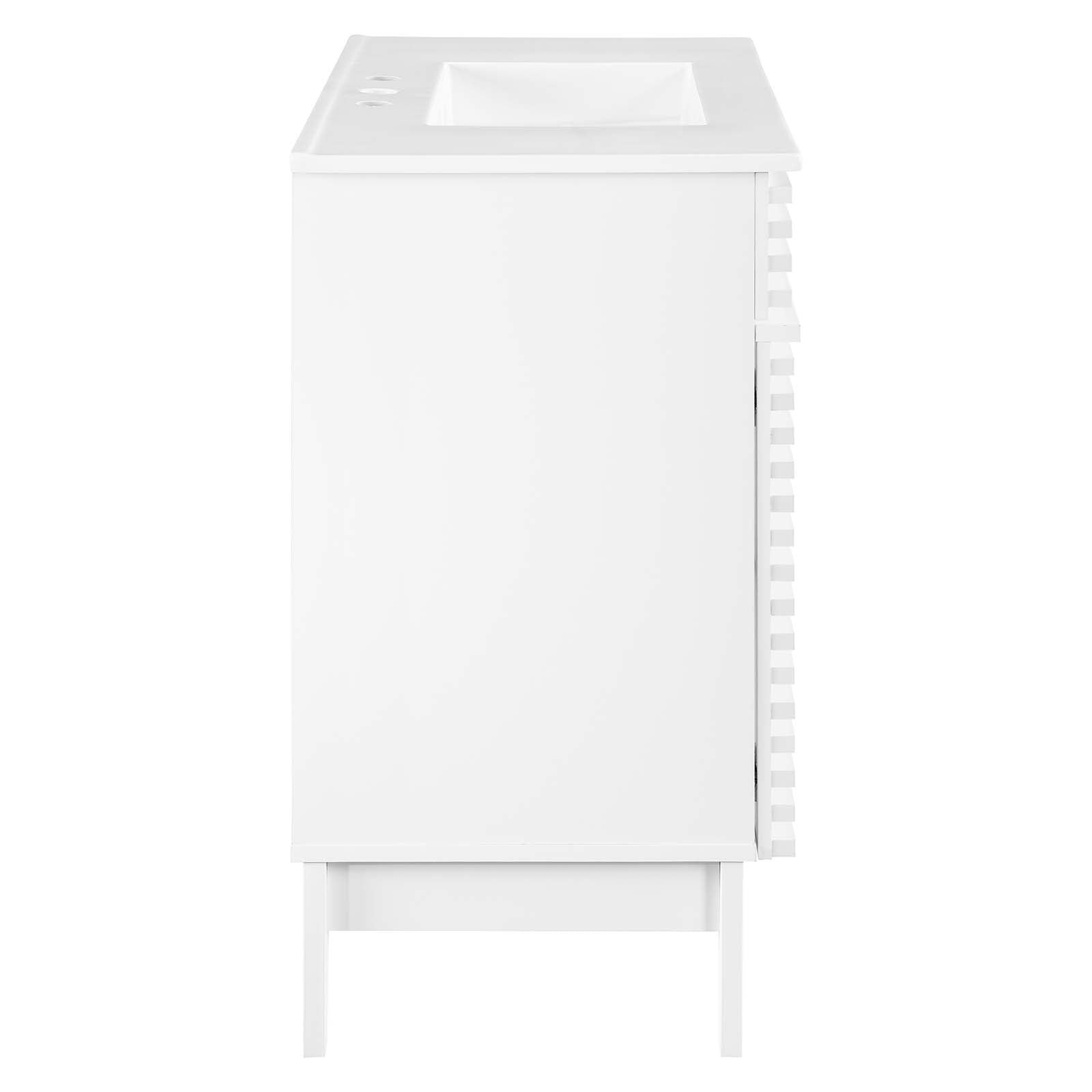 Modway Bathroom Vanity - Render 36" Bathroom Vanity White White
