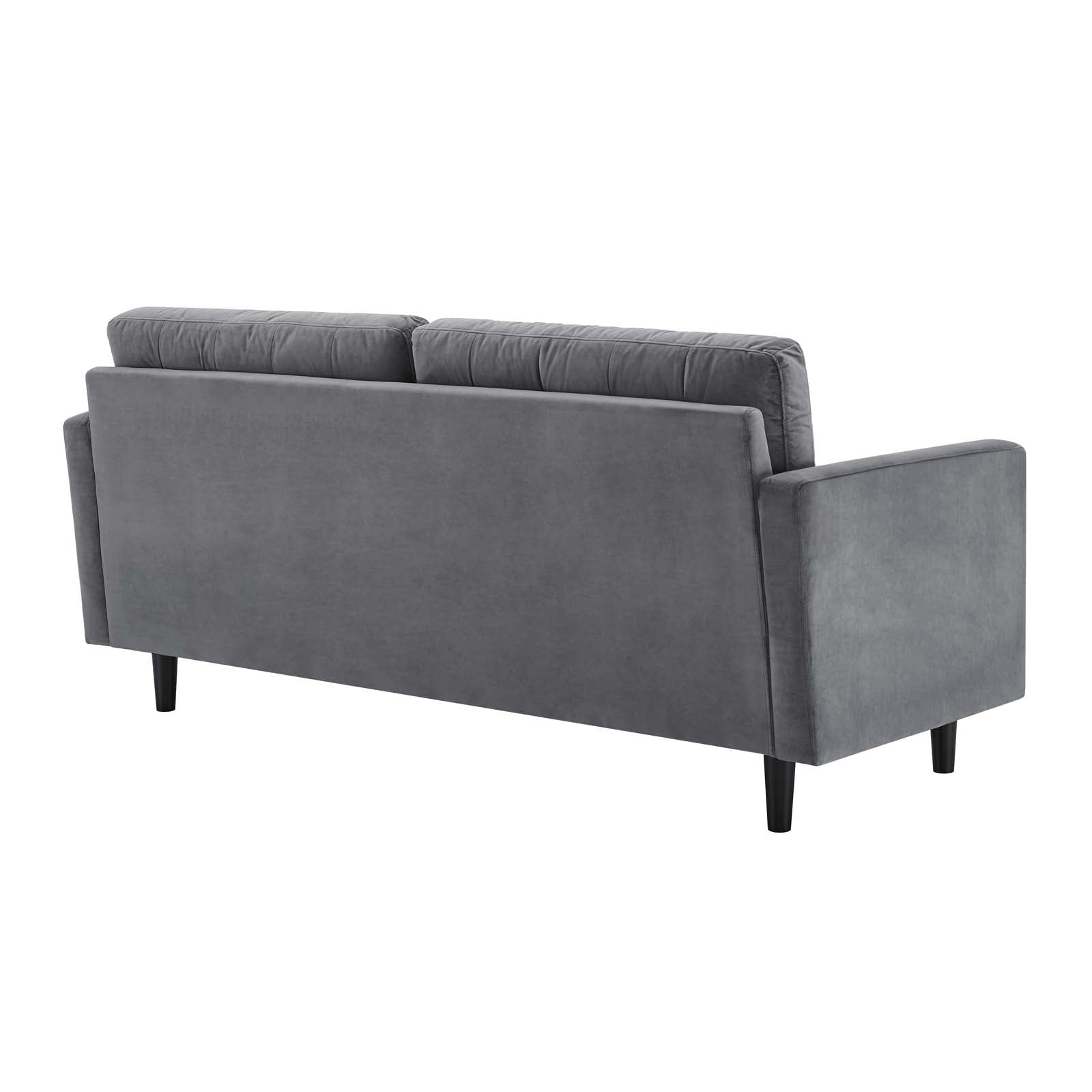 Modway Sofas & Couches - Exalt Tufted Performance Velvet Sofa Gray